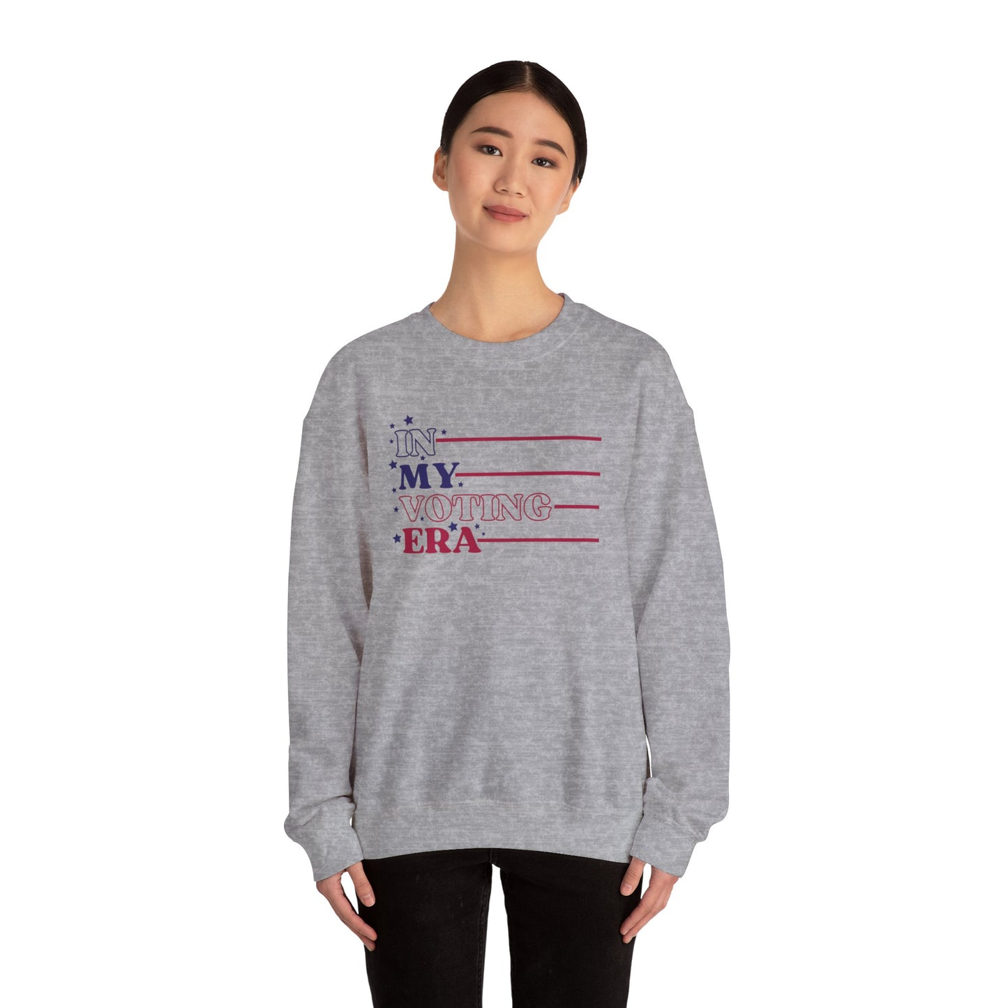 "In My Voting Era" Crewneck Sweatshirt – Unisex Heavy Blend™