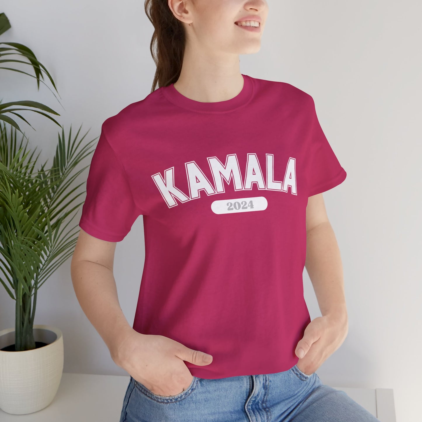 "Kamala 2024" T-Shirt – Unisex Jersey by Bella+Canvas