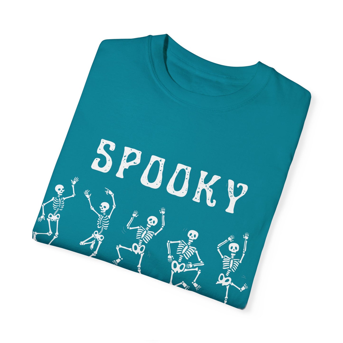 Spooky Season Dancing Skeletons T-Shirt – Comfort Colors 1717