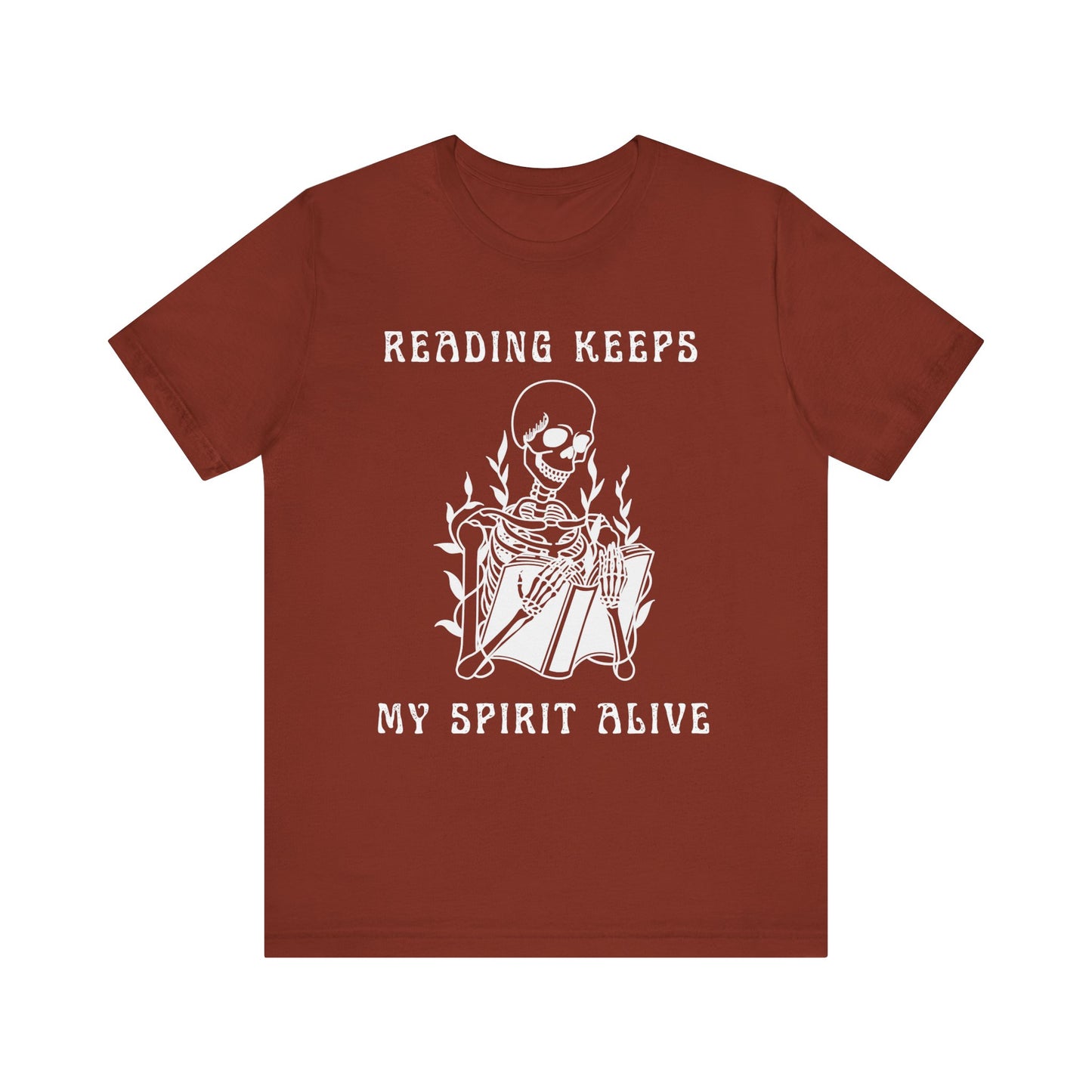 Reading Keeps My Spirit Alive T-shirt – Unisex, Classic Fit
