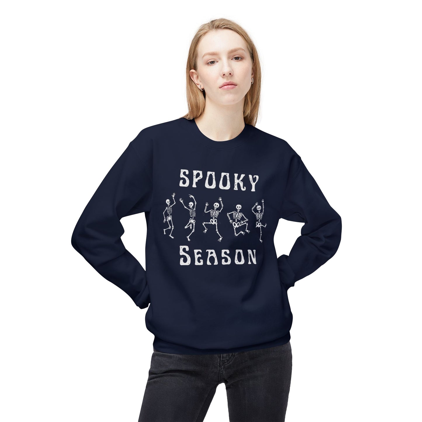 Spooky Season Unisex Sweatshirt – Cozy Comfort with Eco-Friendly Style