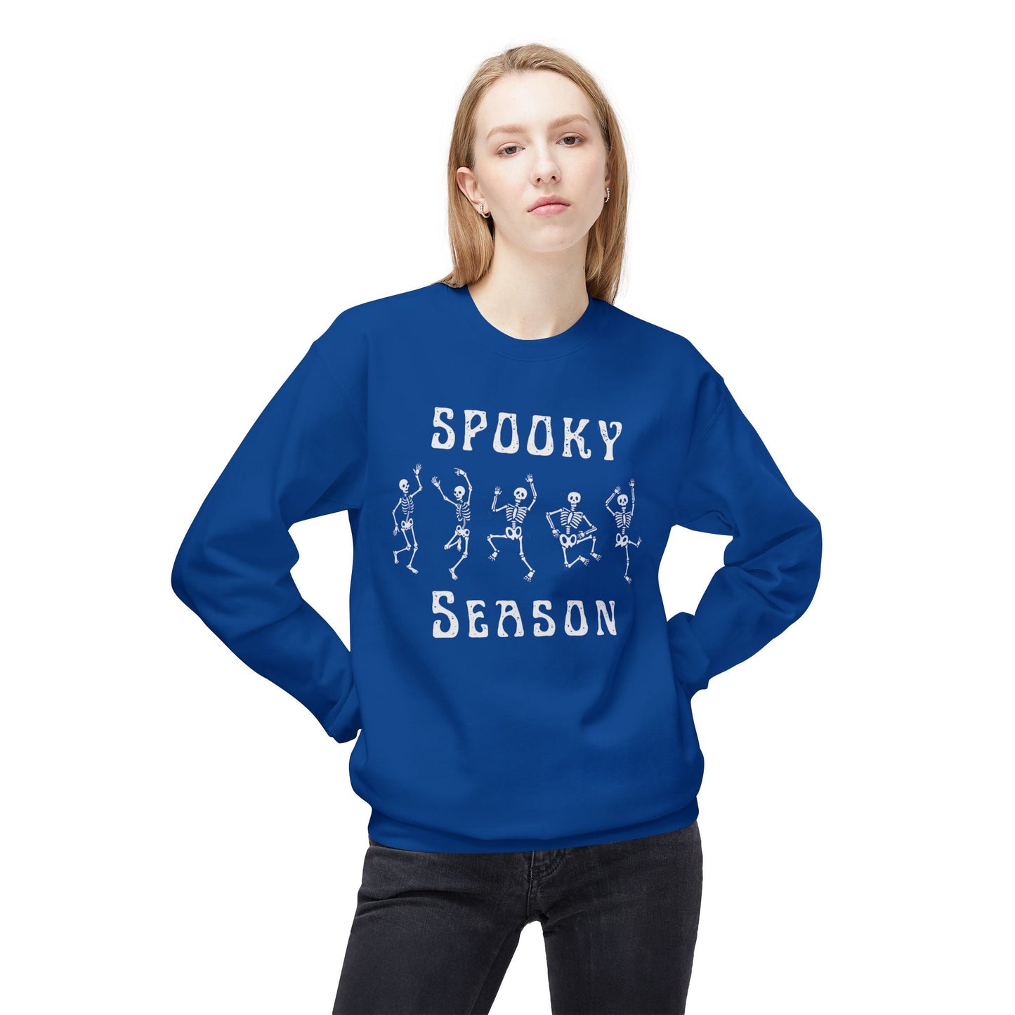 Spooky Season Unisex Sweatshirt – Cozy Comfort with Eco-Friendly Style