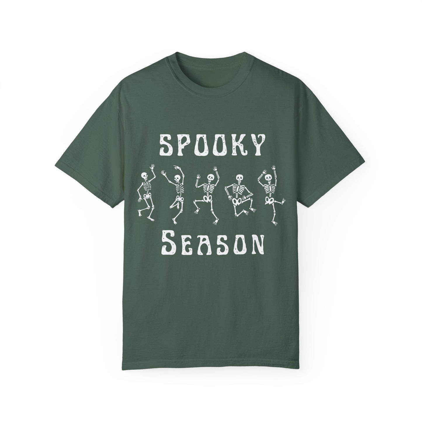 Spooky Season Dancing Skeletons T-Shirt – Comfort Colors 1717
