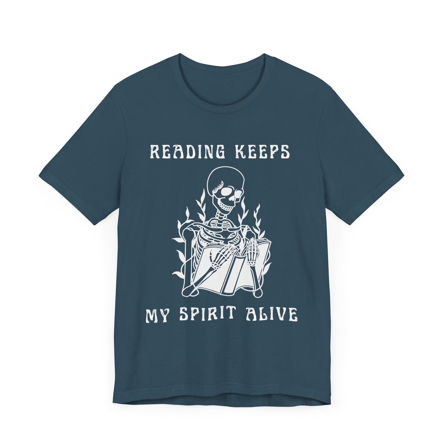 Reading Keeps My Spirit Alive T-shirt – Unisex, Classic Fit