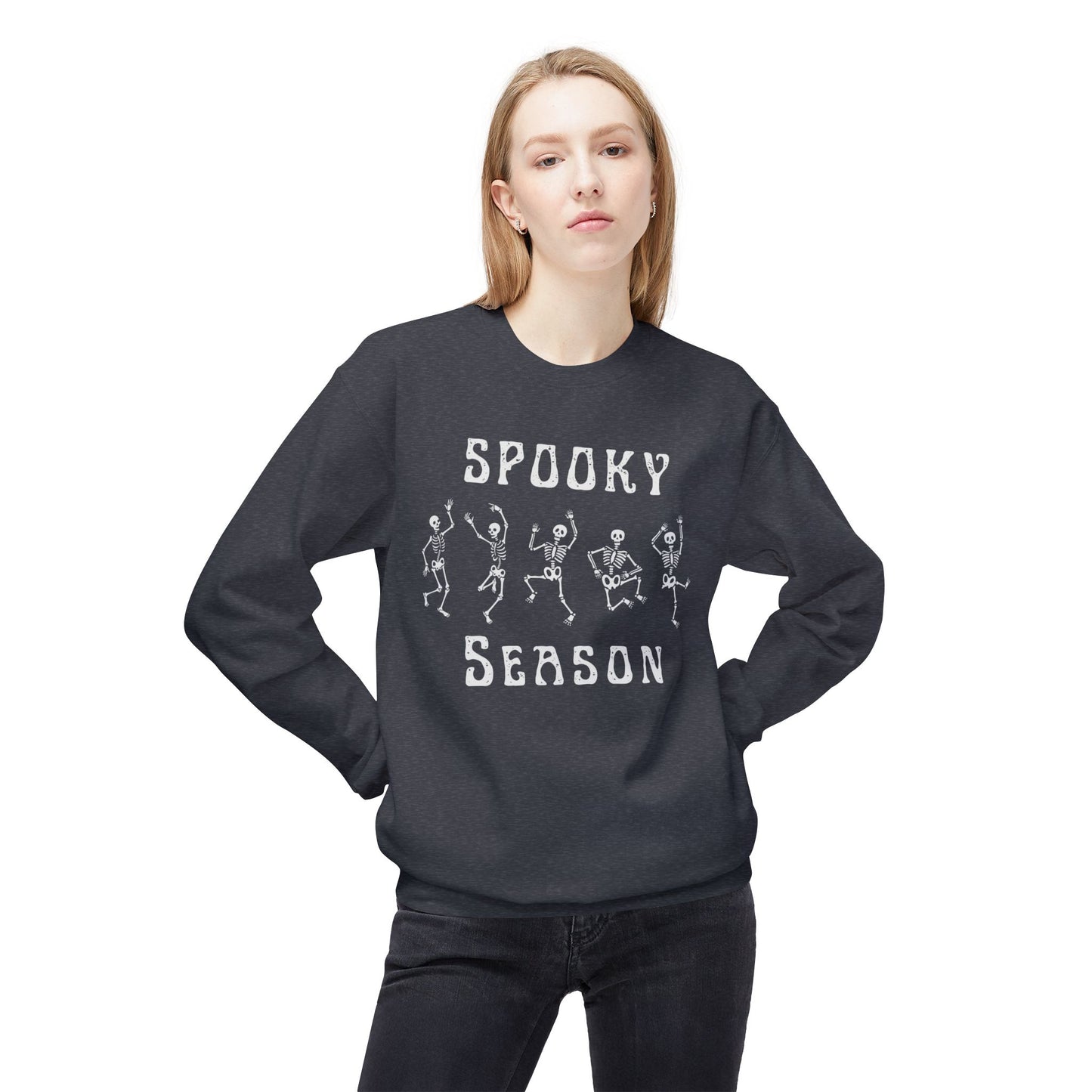 Spooky Season Unisex Sweatshirt – Cozy Comfort with Eco-Friendly Style