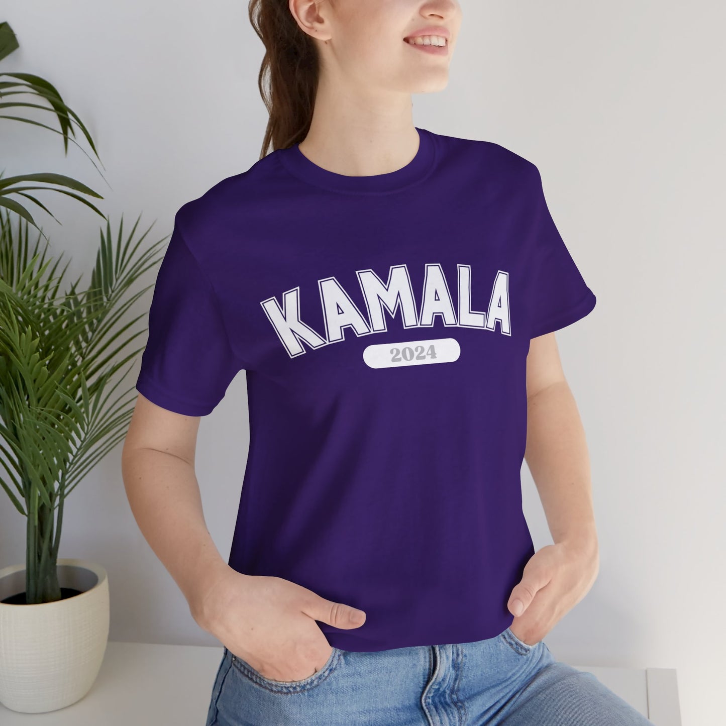 "Kamala 2024" T-Shirt – Unisex Jersey by Bella+Canvas