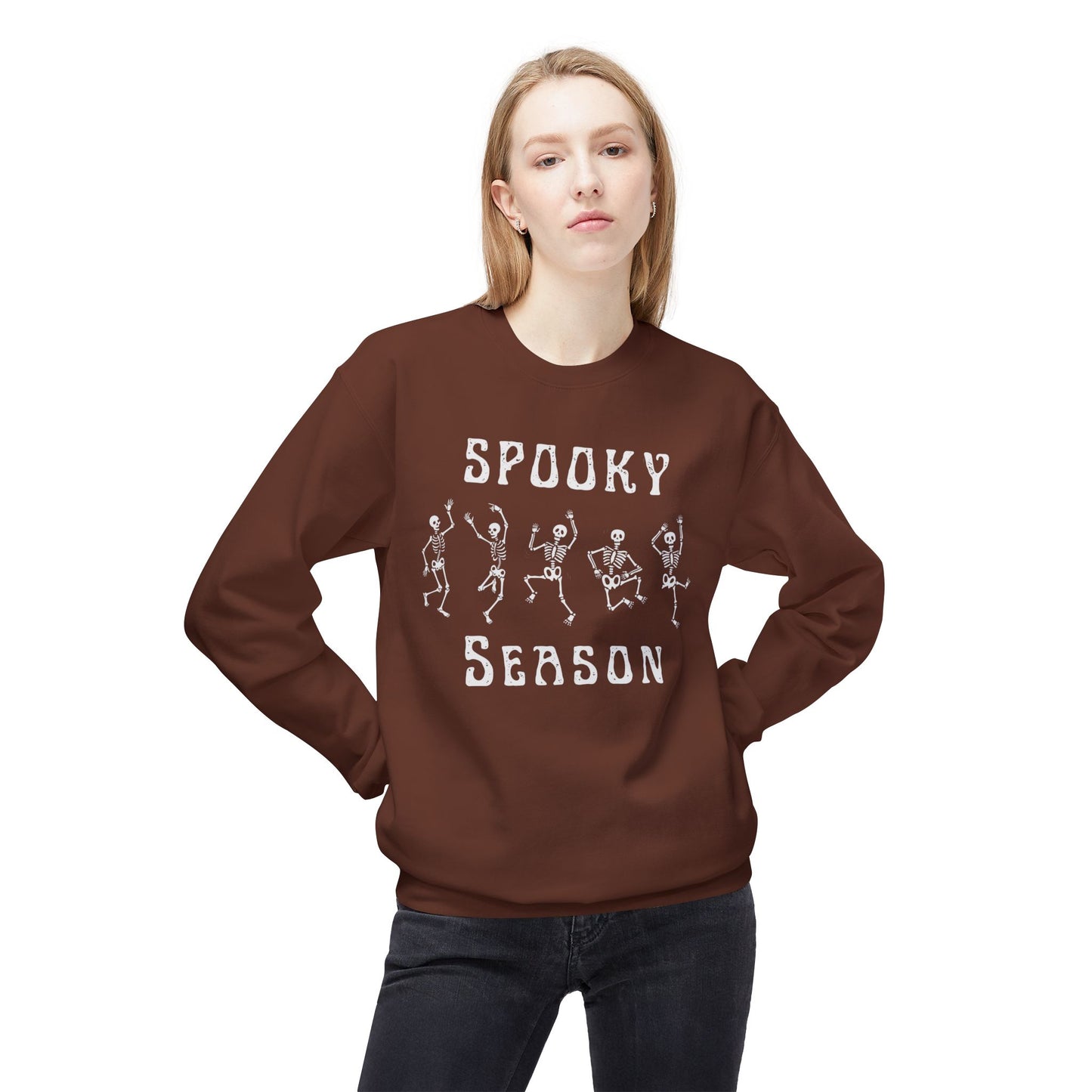 Spooky Season Unisex Sweatshirt – Cozy Comfort with Eco-Friendly Style