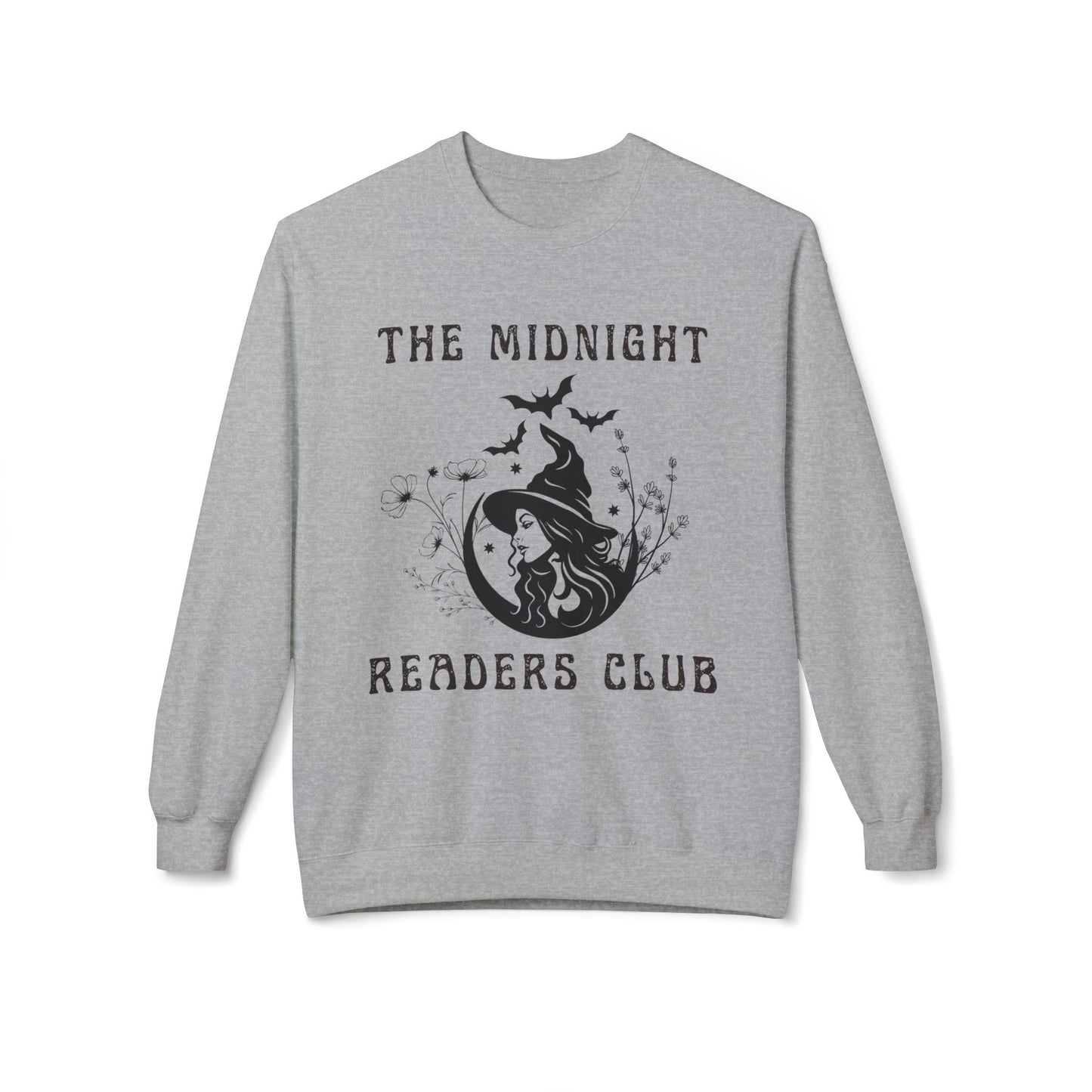 Midnight Readers Club Unisex Sweatshirt – Cozy Comfort with Eco-Friendly Style