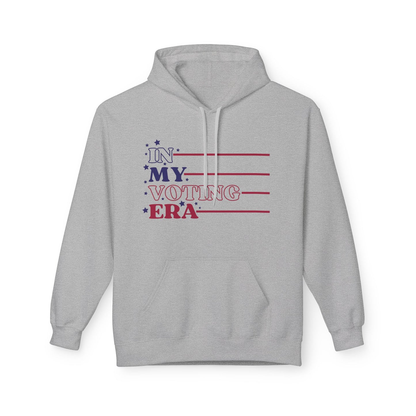 "In My Voting Era" Unisex Midweight Softstyle Fleece Hoodie – Show Your Voting Pride!