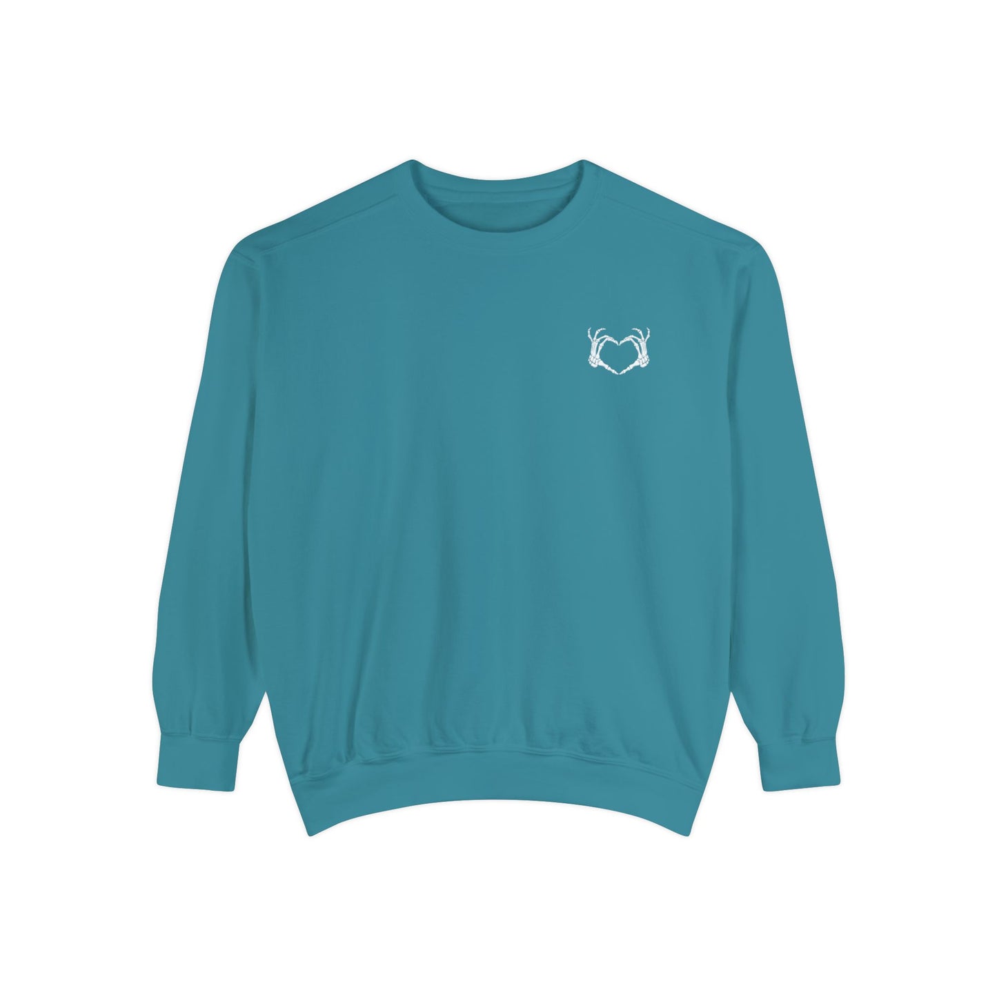 Haunted by My Graveyard Sweatshirt – Unisex, Garment-Dyed Comfort Colors