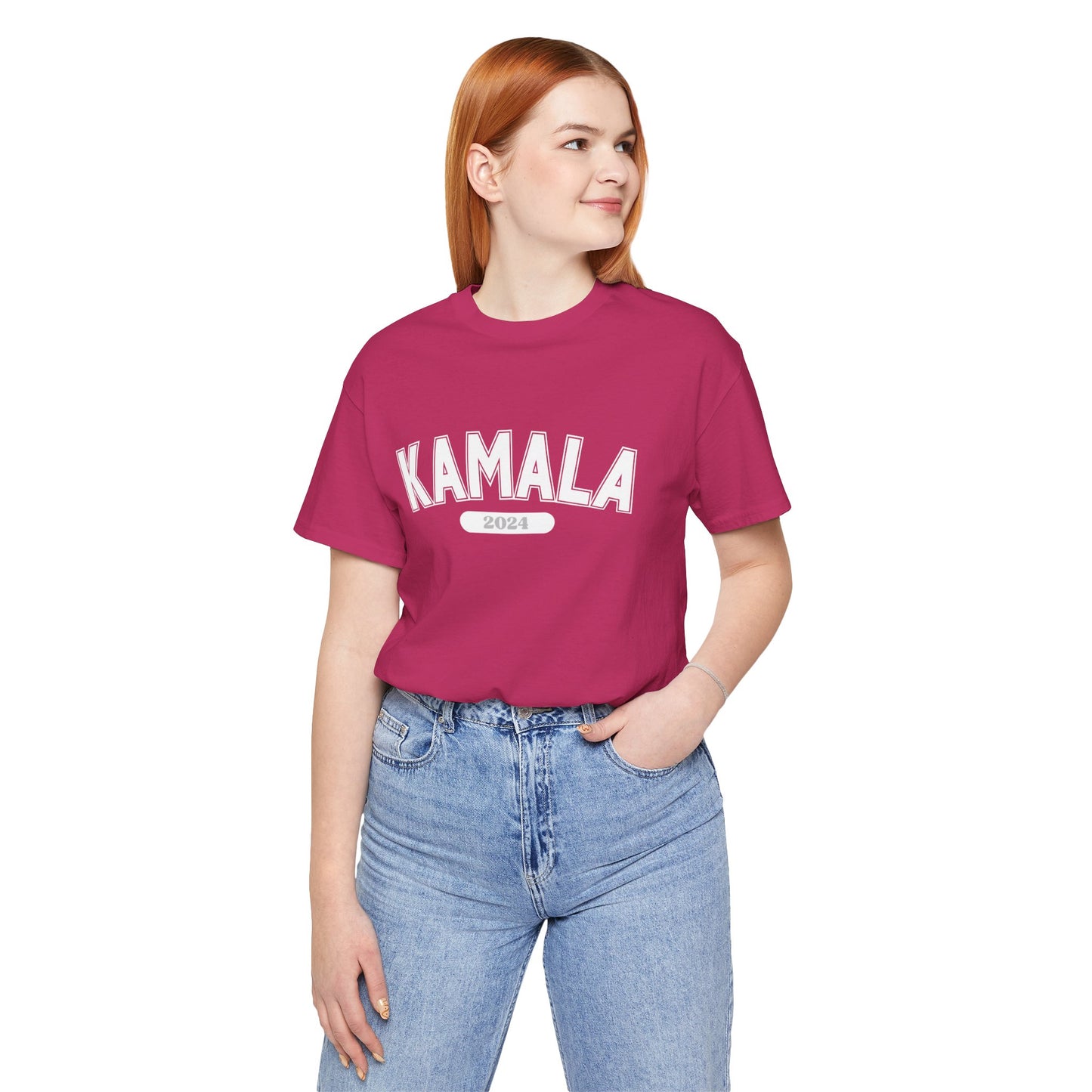 "Kamala 2024" T-Shirt – Unisex Jersey by Bella+Canvas