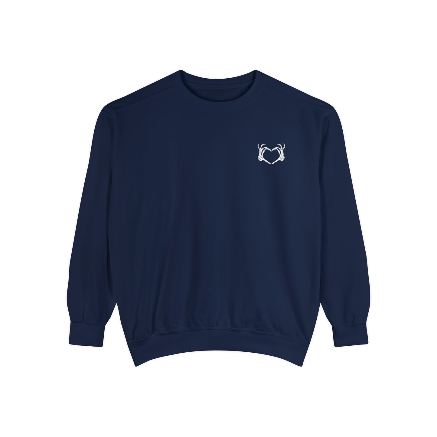 Haunted by My Graveyard Sweatshirt – Unisex, Garment-Dyed Comfort Colors