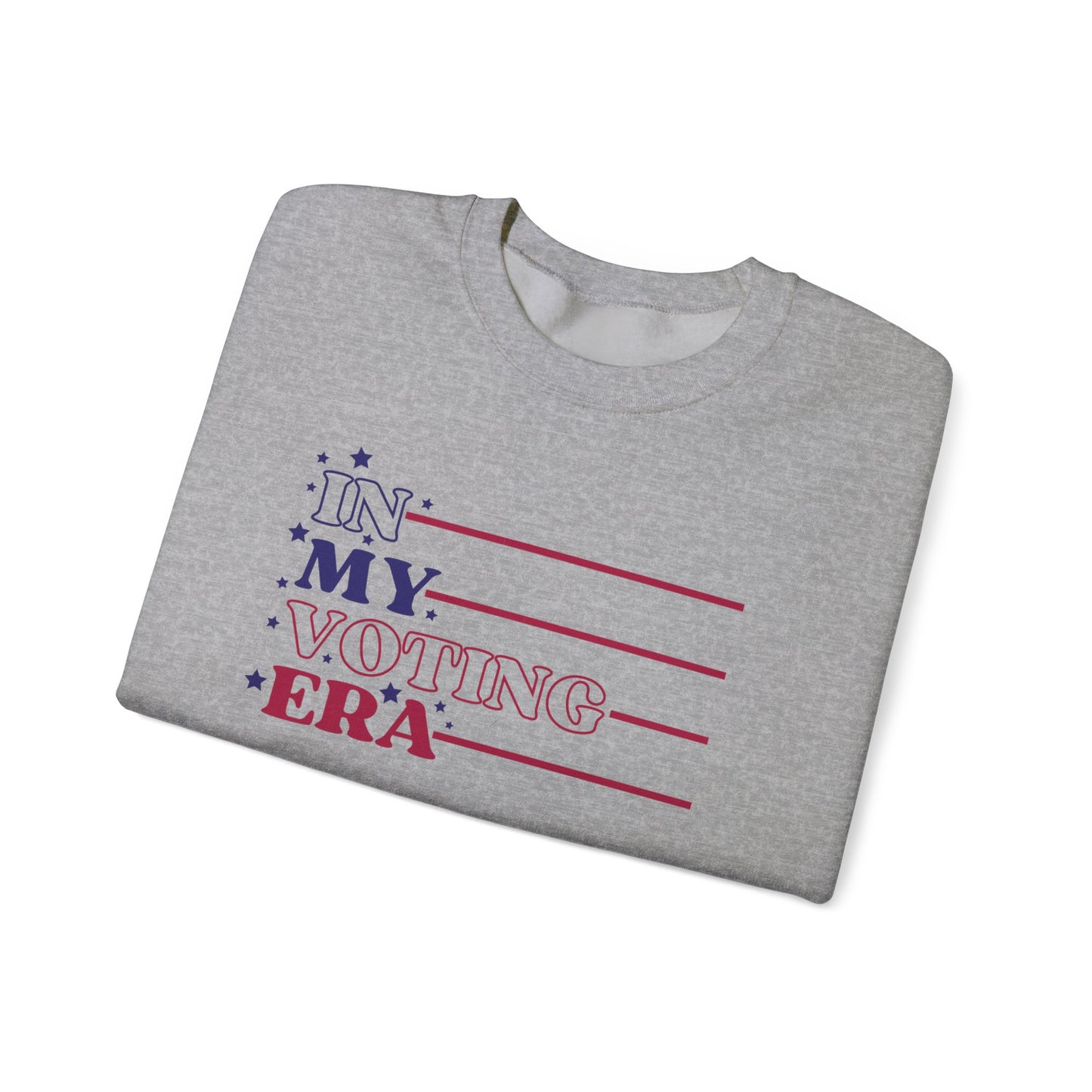 "In My Voting Era" Crewneck Sweatshirt – Unisex Heavy Blend™