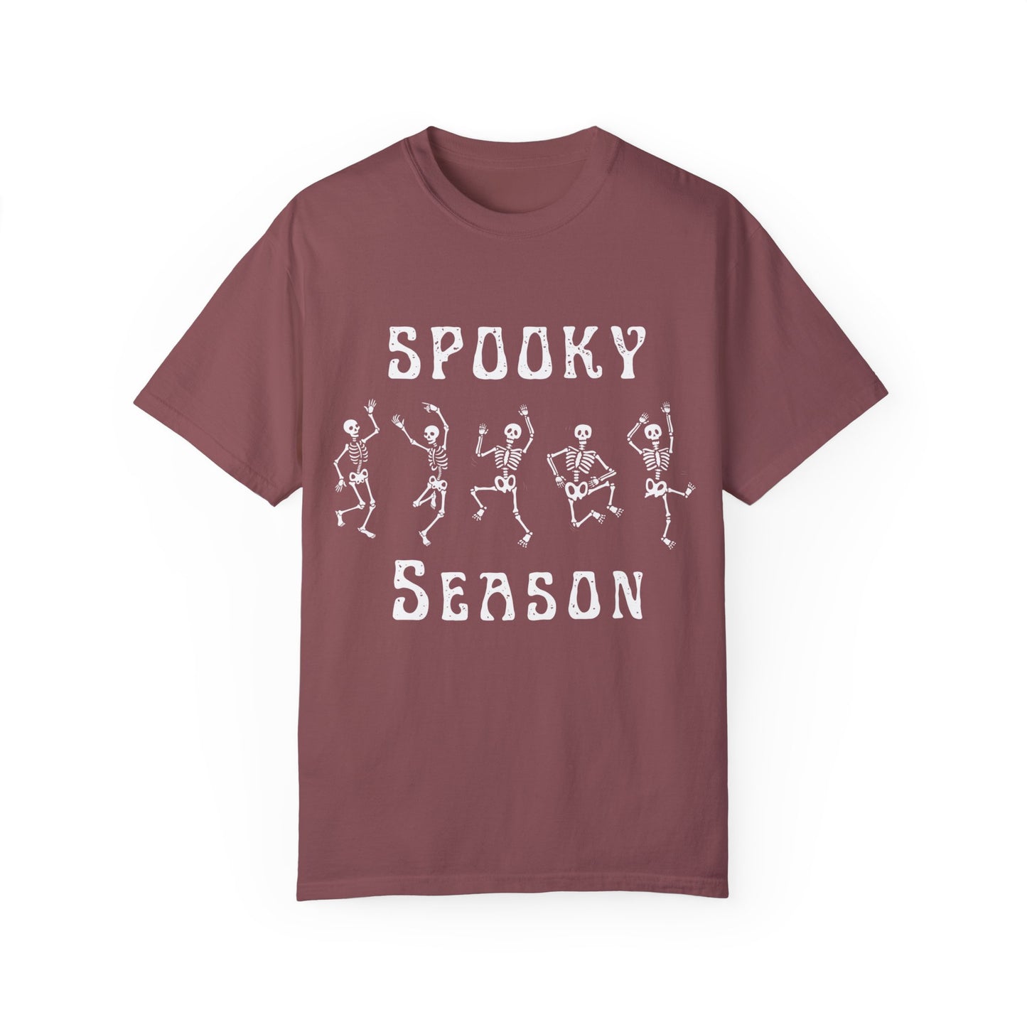 Spooky Season Dancing Skeletons T-Shirt – Comfort Colors 1717