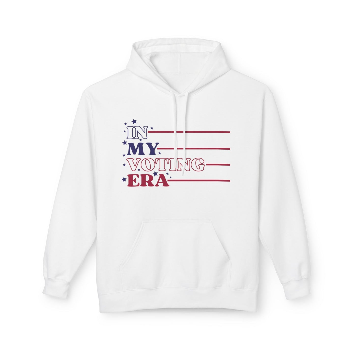 "In My Voting Era" Unisex Midweight Softstyle Fleece Hoodie – Show Your Voting Pride!