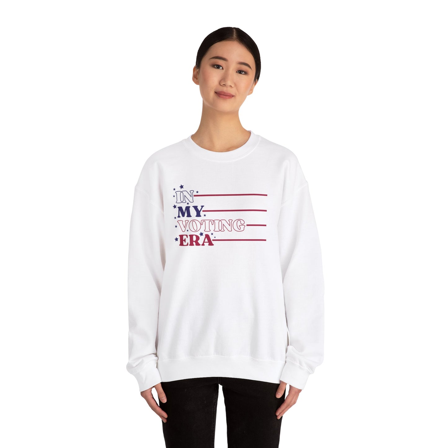 "In My Voting Era" Crewneck Sweatshirt – Unisex Heavy Blend™