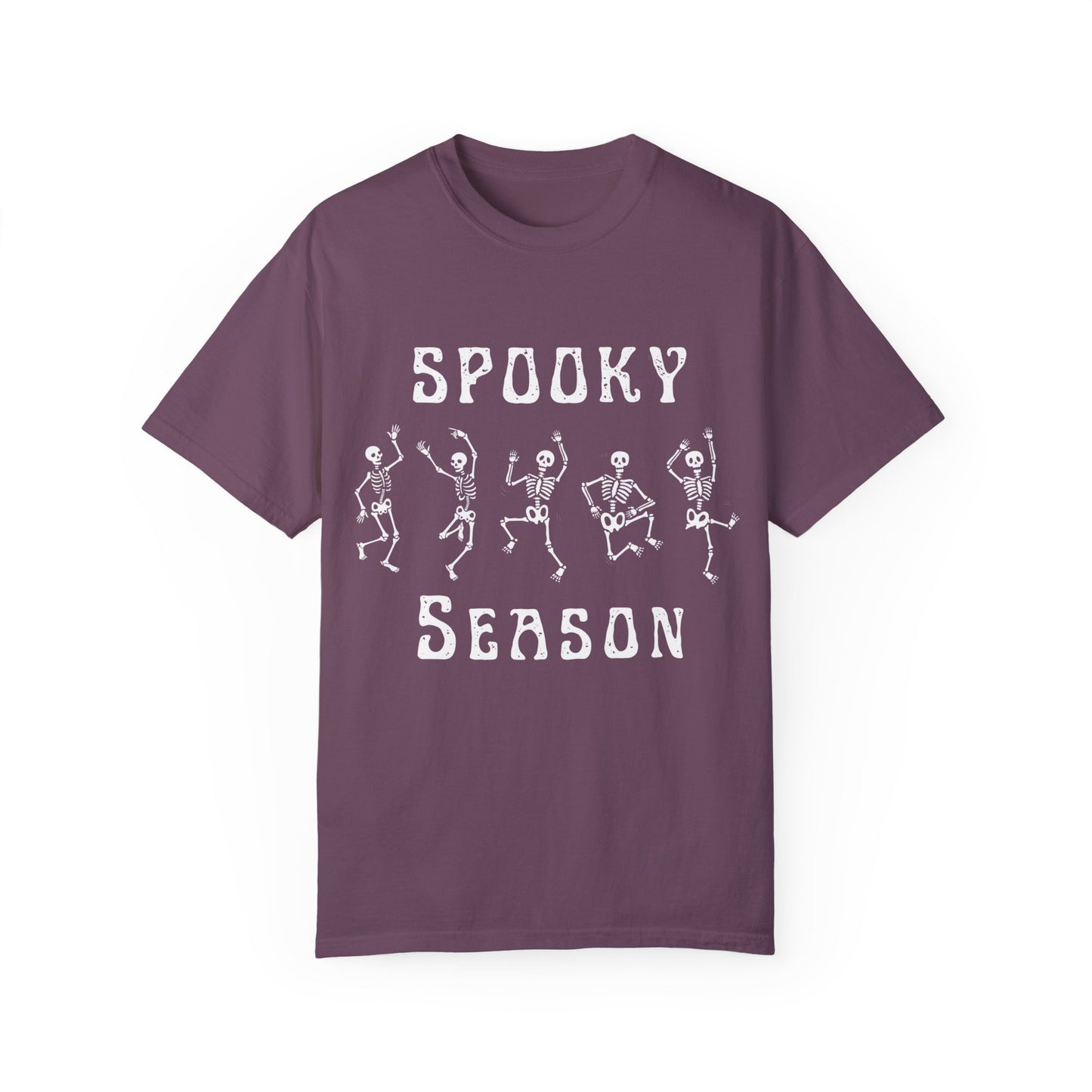 Spooky Season Dancing Skeletons T-Shirt – Comfort Colors 1717