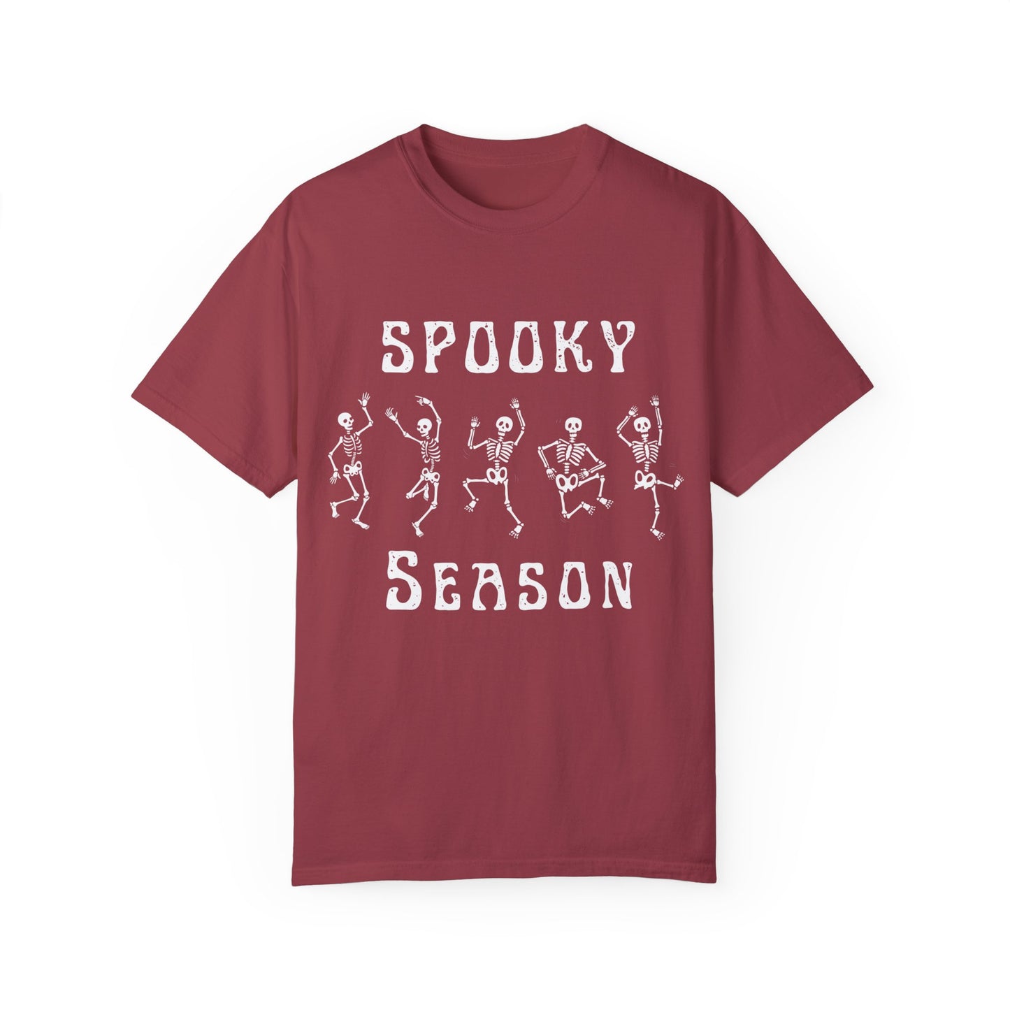 Spooky Season Dancing Skeletons T-Shirt – Comfort Colors 1717