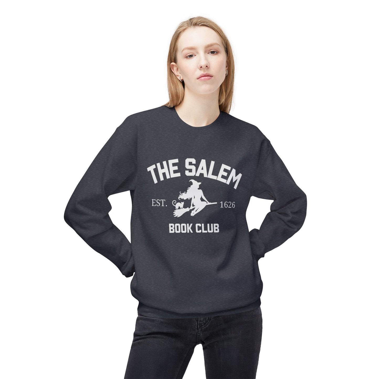Salem Book Club Sweatshirt – Unisex Gildan® SF000 Sweatshirt, Cozy & Eco-Conscious