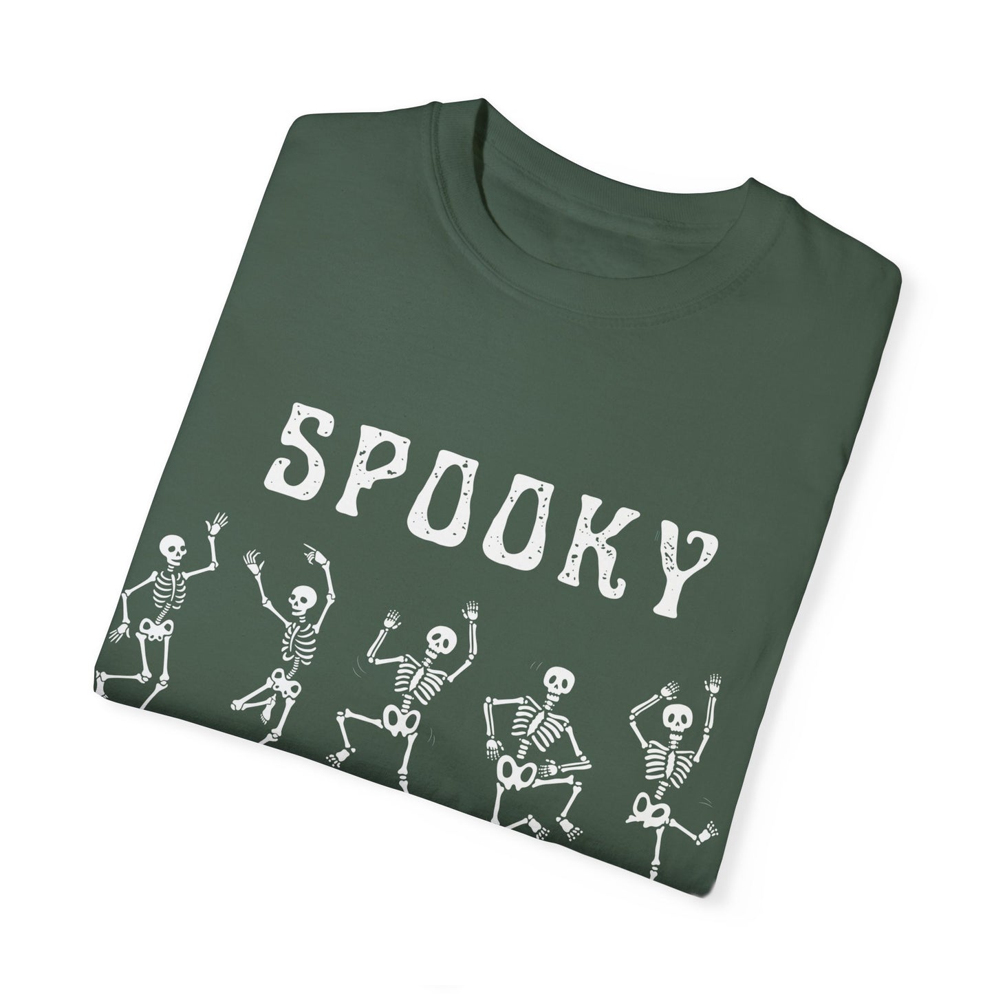 Spooky Season Dancing Skeletons T-Shirt – Comfort Colors 1717