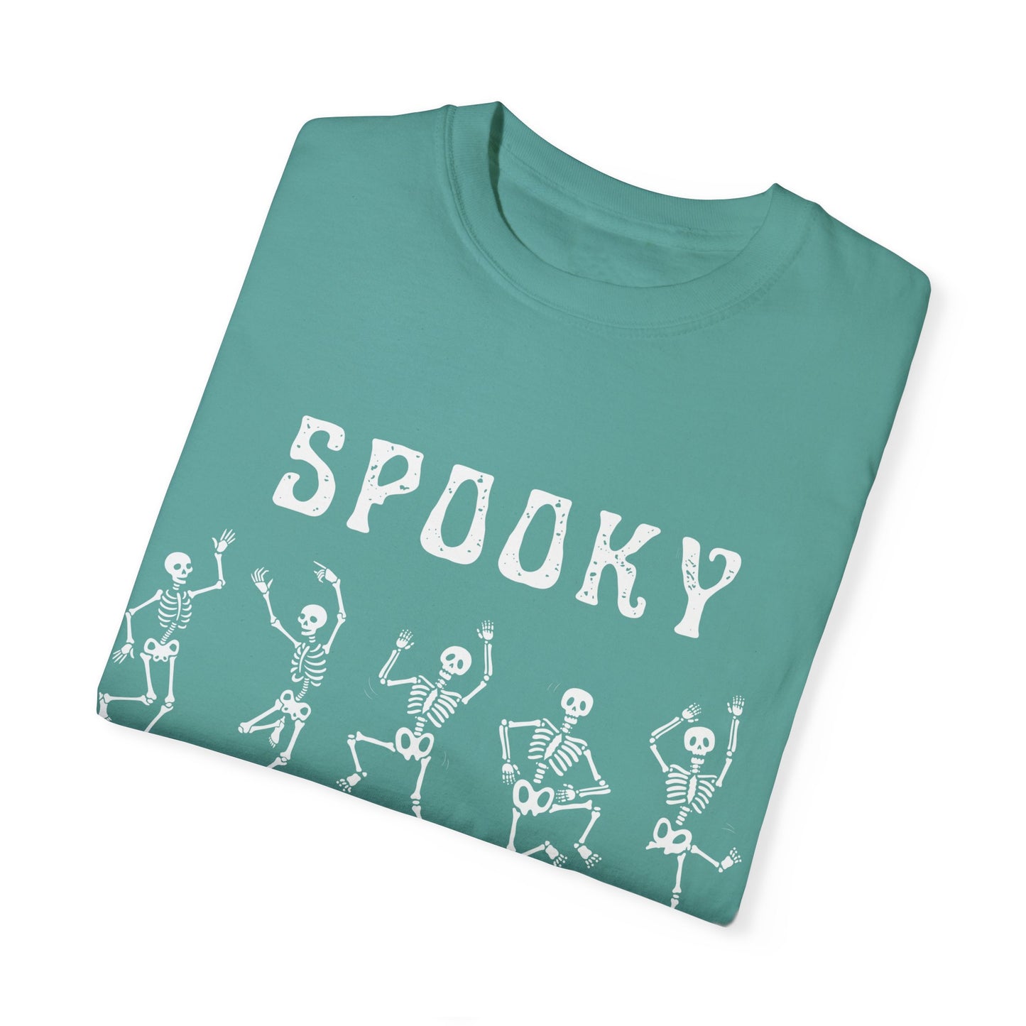 Spooky Season Dancing Skeletons T-Shirt – Comfort Colors 1717
