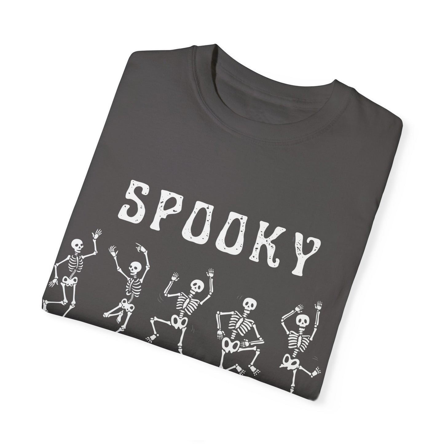 Spooky Season Dancing Skeletons T-Shirt – Comfort Colors 1717