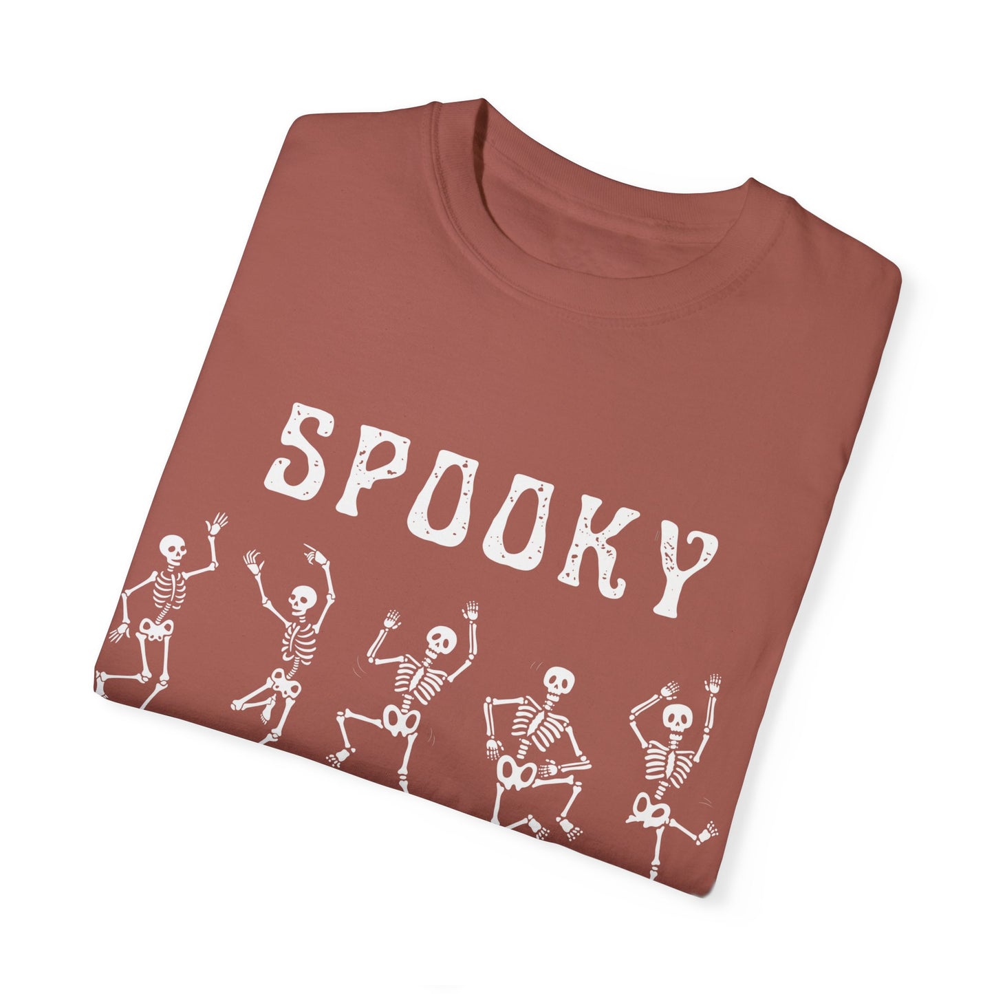 Spooky Season Dancing Skeletons T-Shirt – Comfort Colors 1717