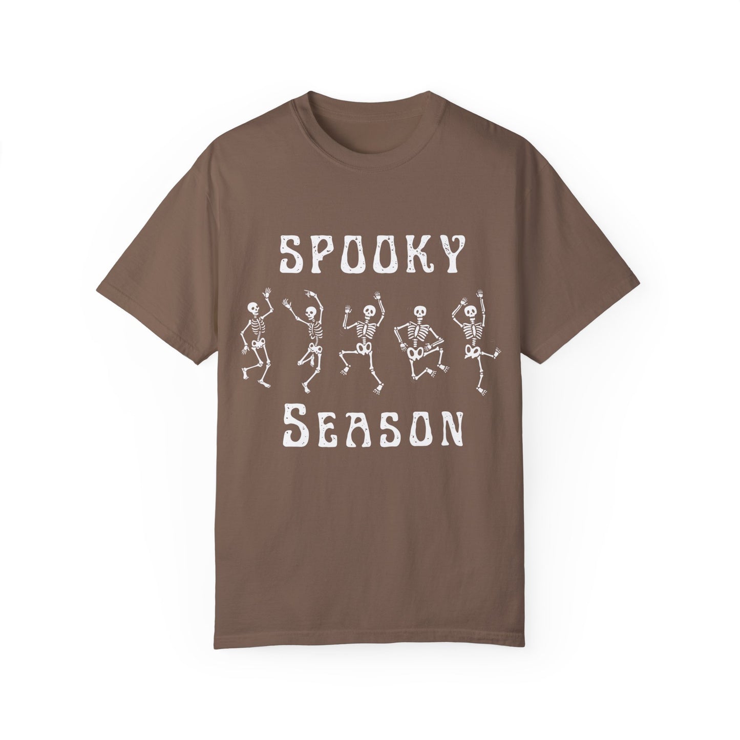 Spooky Season Dancing Skeletons T-Shirt – Comfort Colors 1717