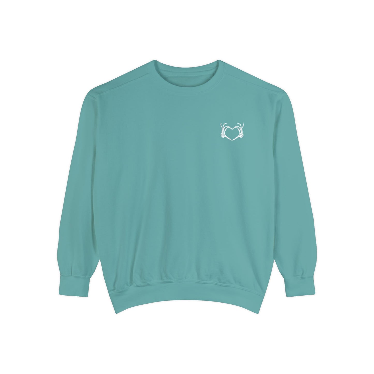 Haunted by My Graveyard Sweatshirt – Unisex, Garment-Dyed Comfort Colors