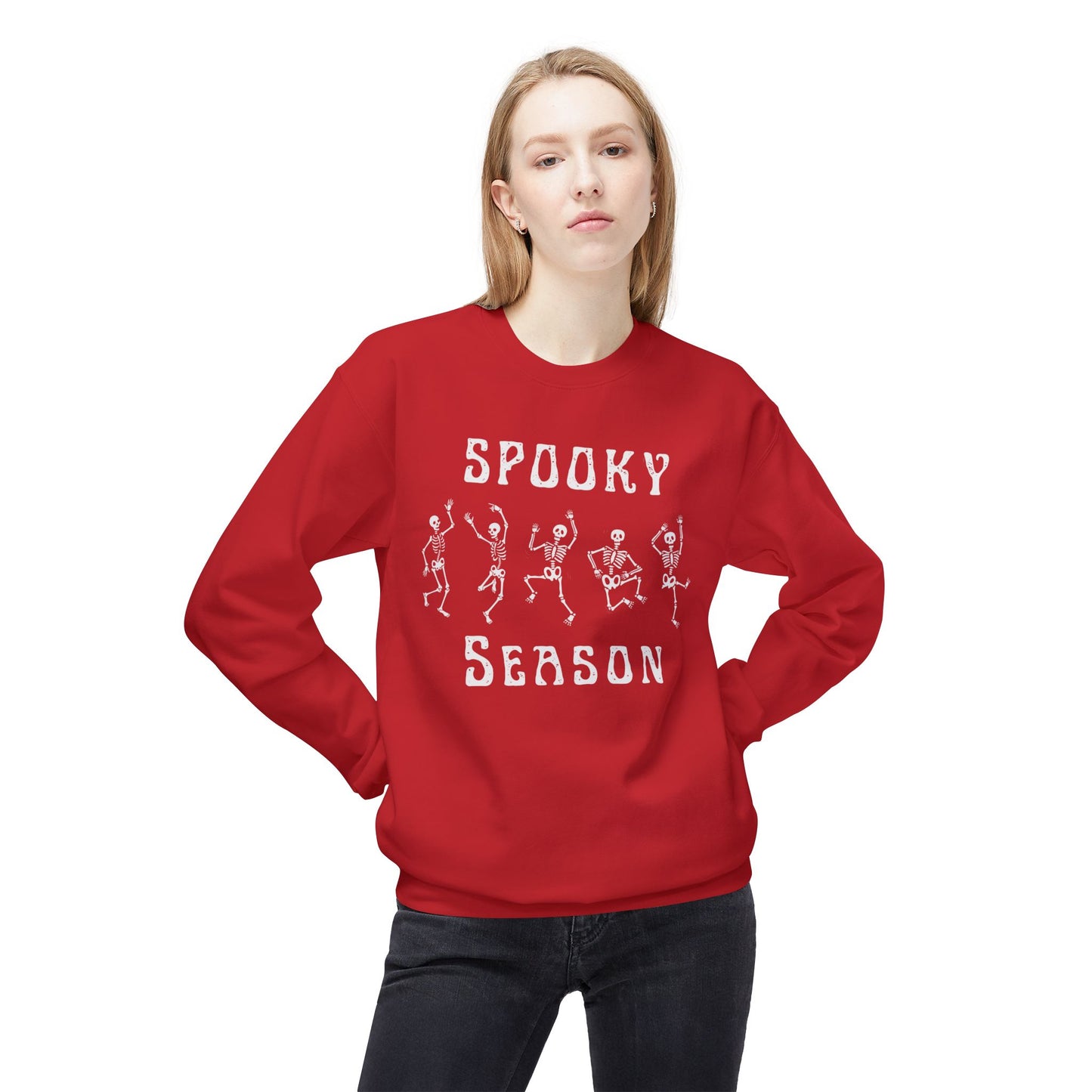 Spooky Season Unisex Sweatshirt – Cozy Comfort with Eco-Friendly Style
