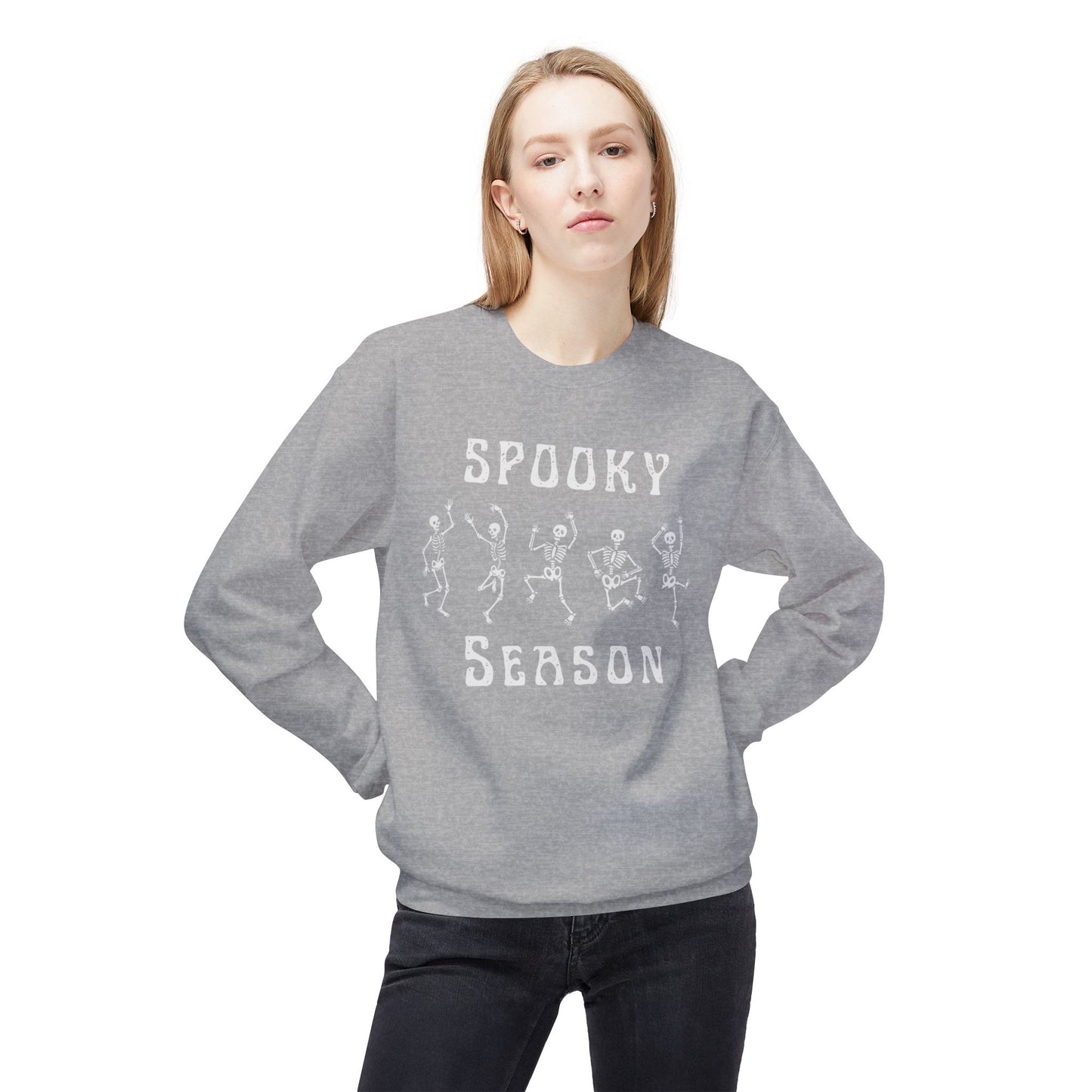 Spooky Season Unisex Sweatshirt – Cozy Comfort with Eco-Friendly Style