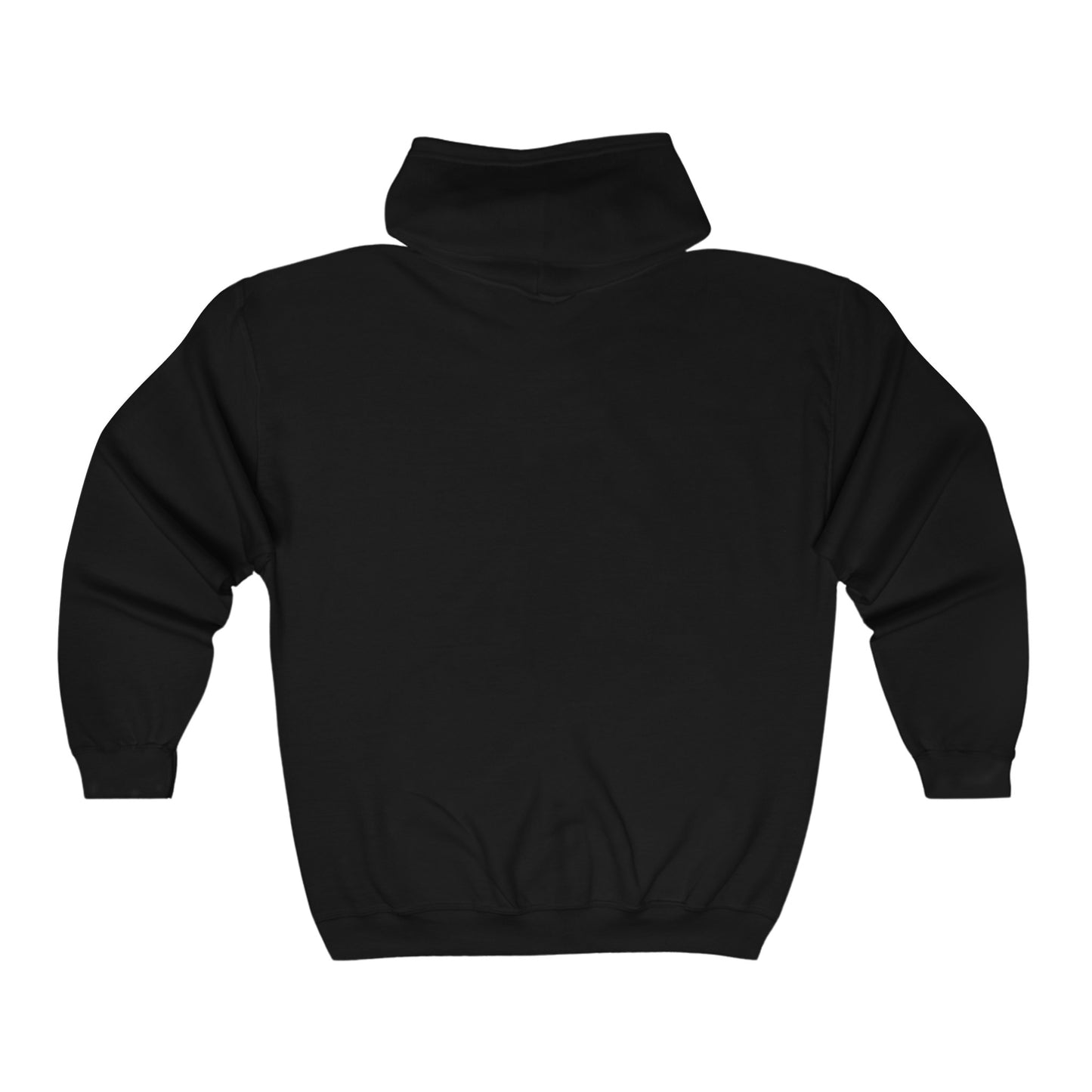 Subtle "LA" Logo Full Zip Hoodie – Men's Unisex Heavy Blend™ by Gildan