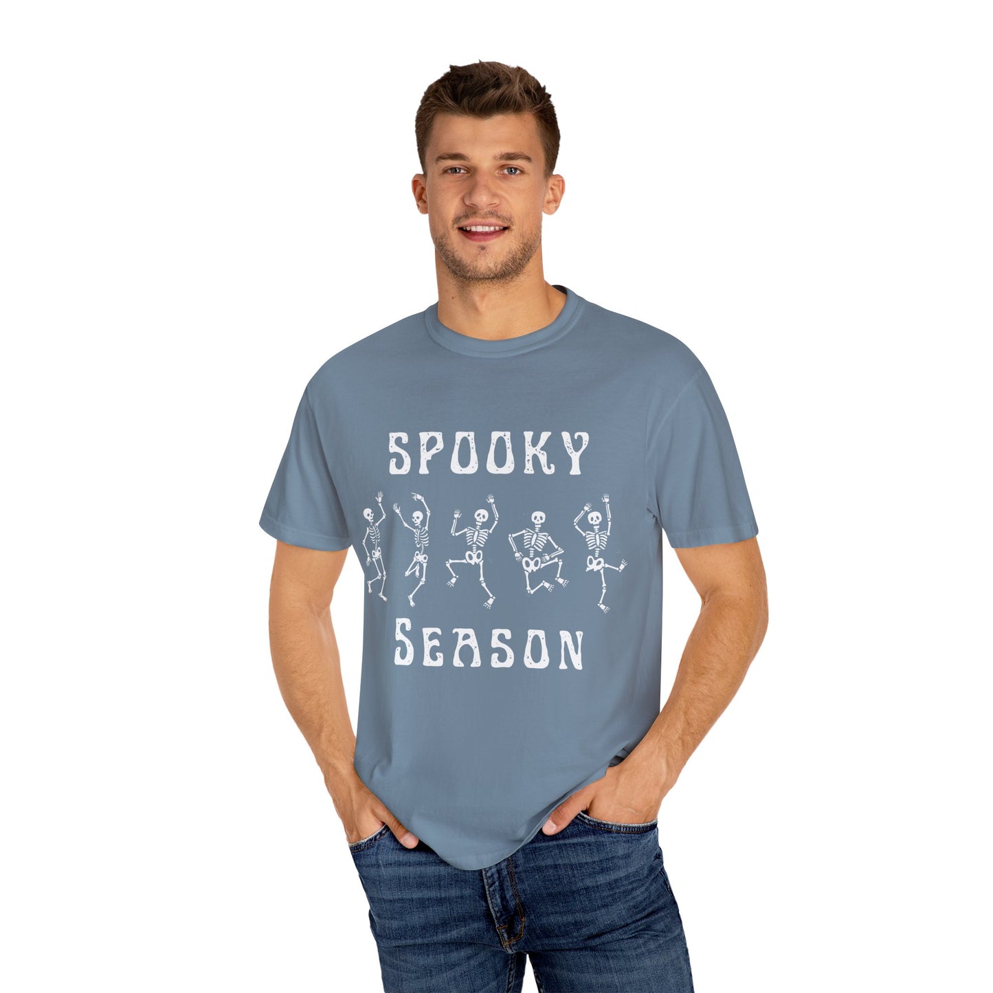 Spooky Season Dancing Skeletons T-Shirt – Comfort Colors 1717