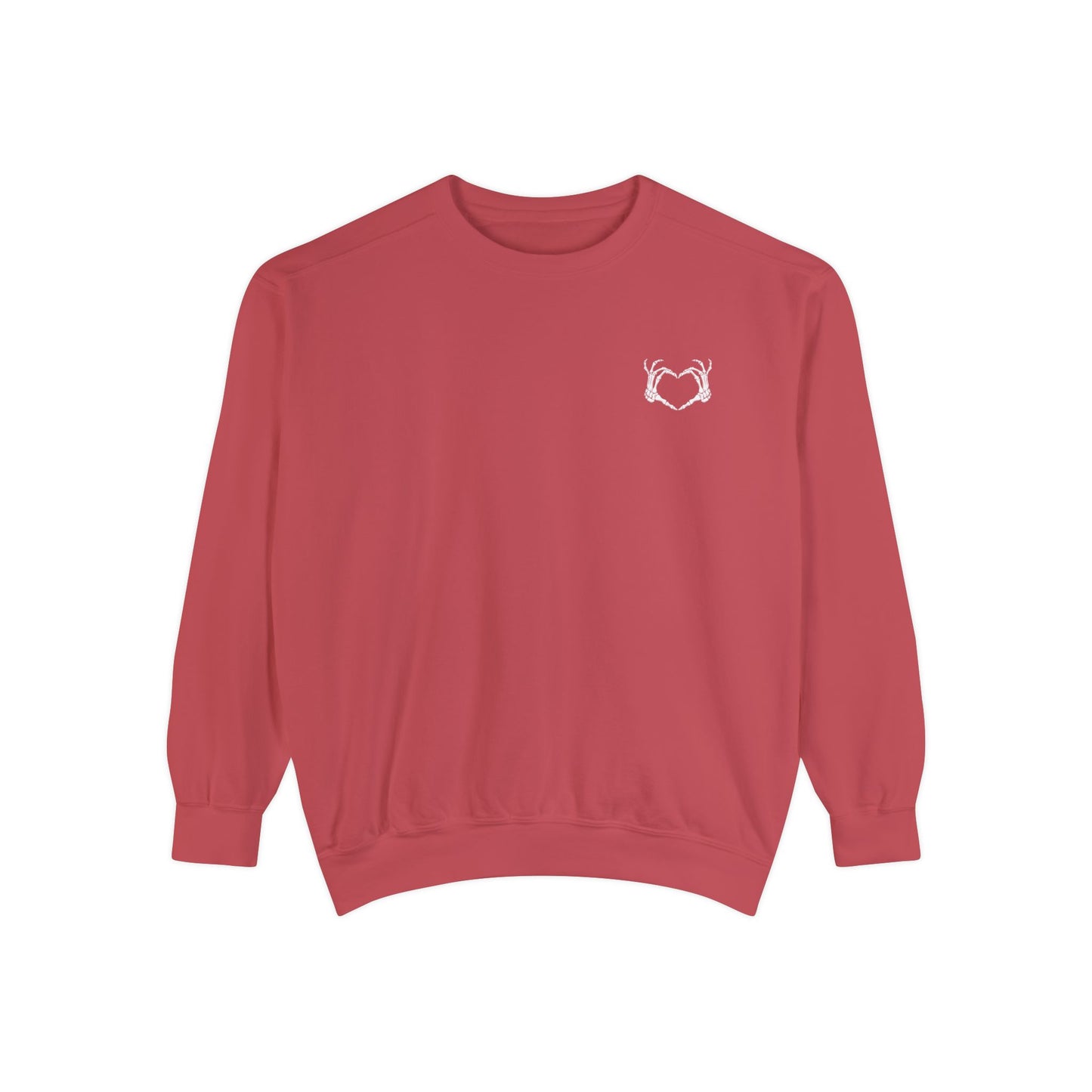 Haunted by My Graveyard Sweatshirt – Unisex, Garment-Dyed Comfort Colors