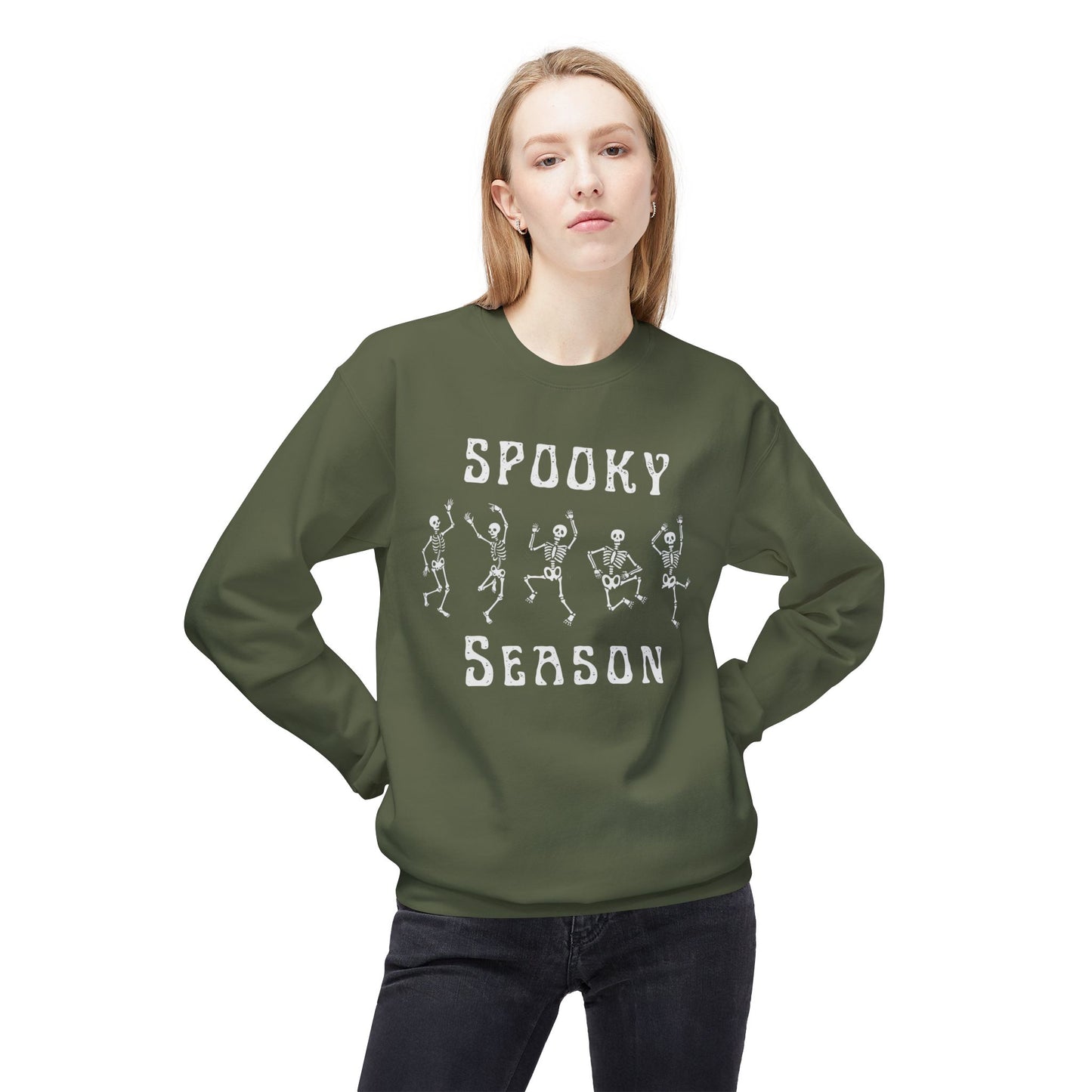 Spooky Season Unisex Sweatshirt – Cozy Comfort with Eco-Friendly Style