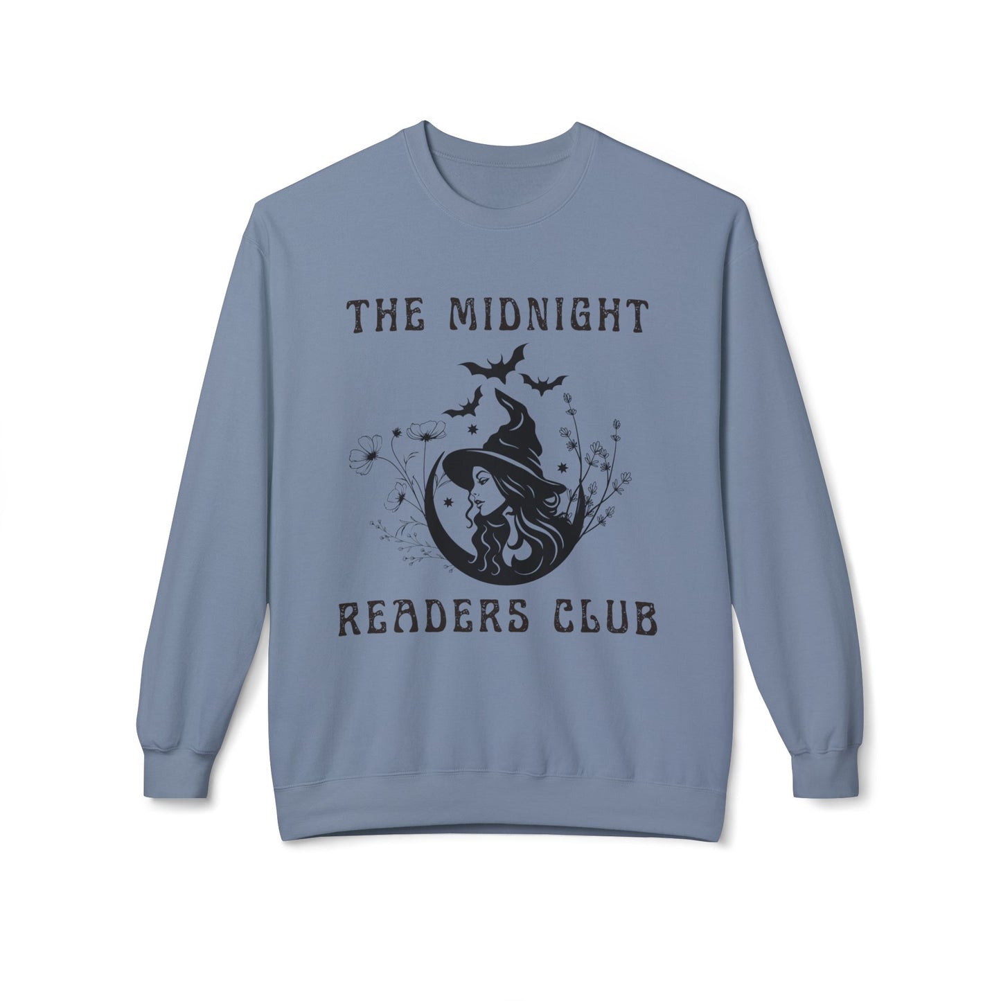 Midnight Readers Club Unisex Sweatshirt – Cozy Comfort with Eco-Friendly Style