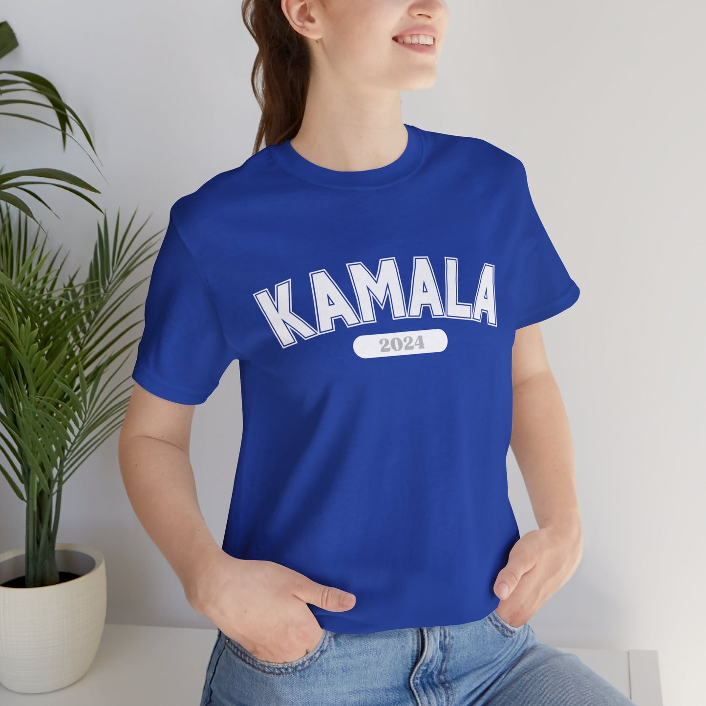 "Kamala 2024" T-Shirt – Unisex Jersey by Bella+Canvas