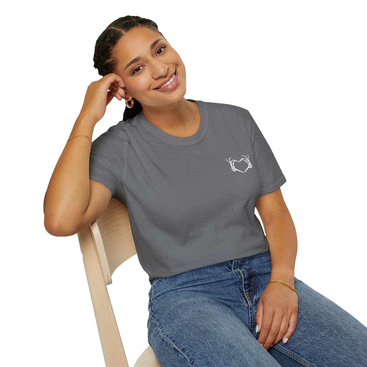 Reading Keeps My Spirit Alive Skeleton Tee – Spooky & Stylish Collection