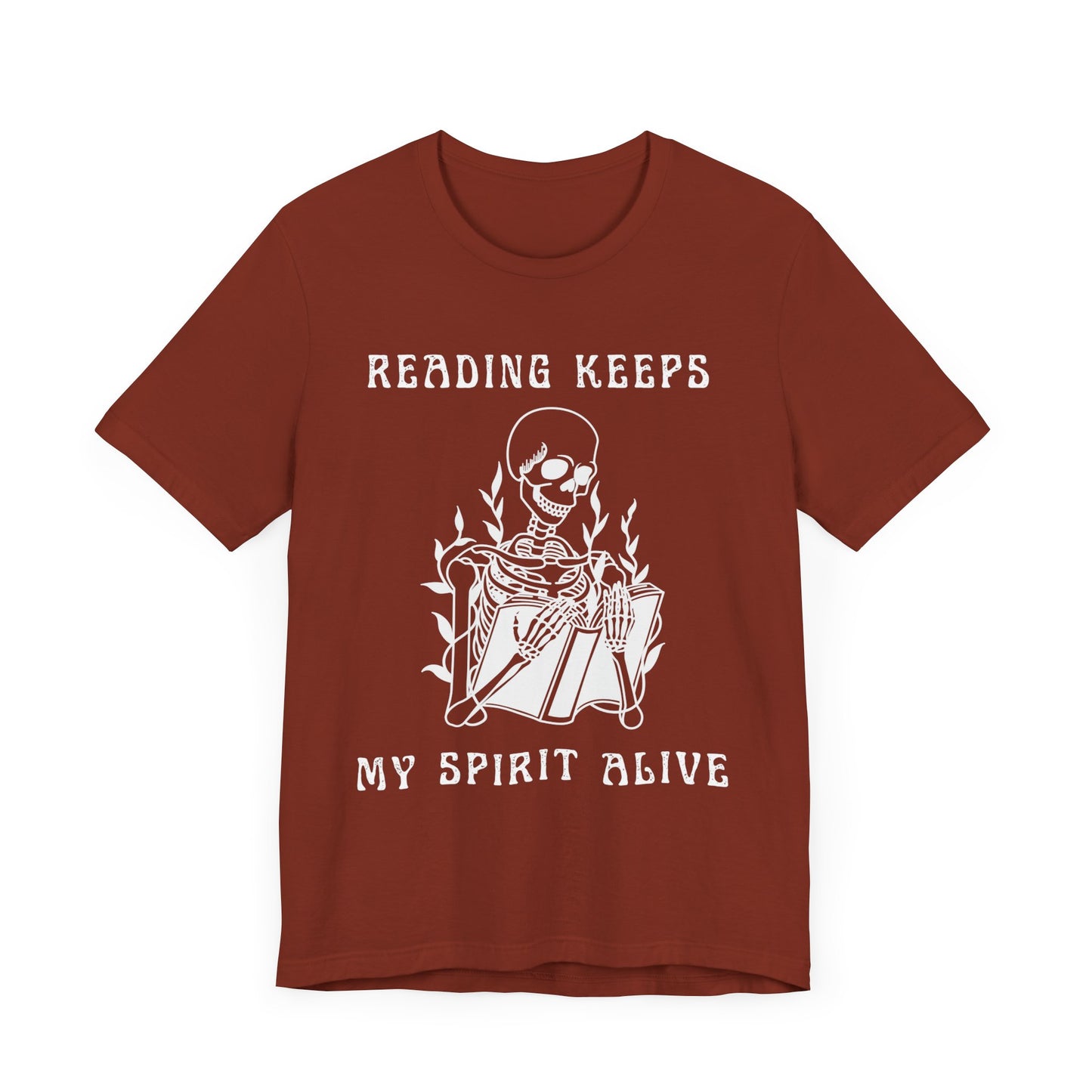 Reading Keeps My Spirit Alive T-shirt – Unisex, Classic Fit