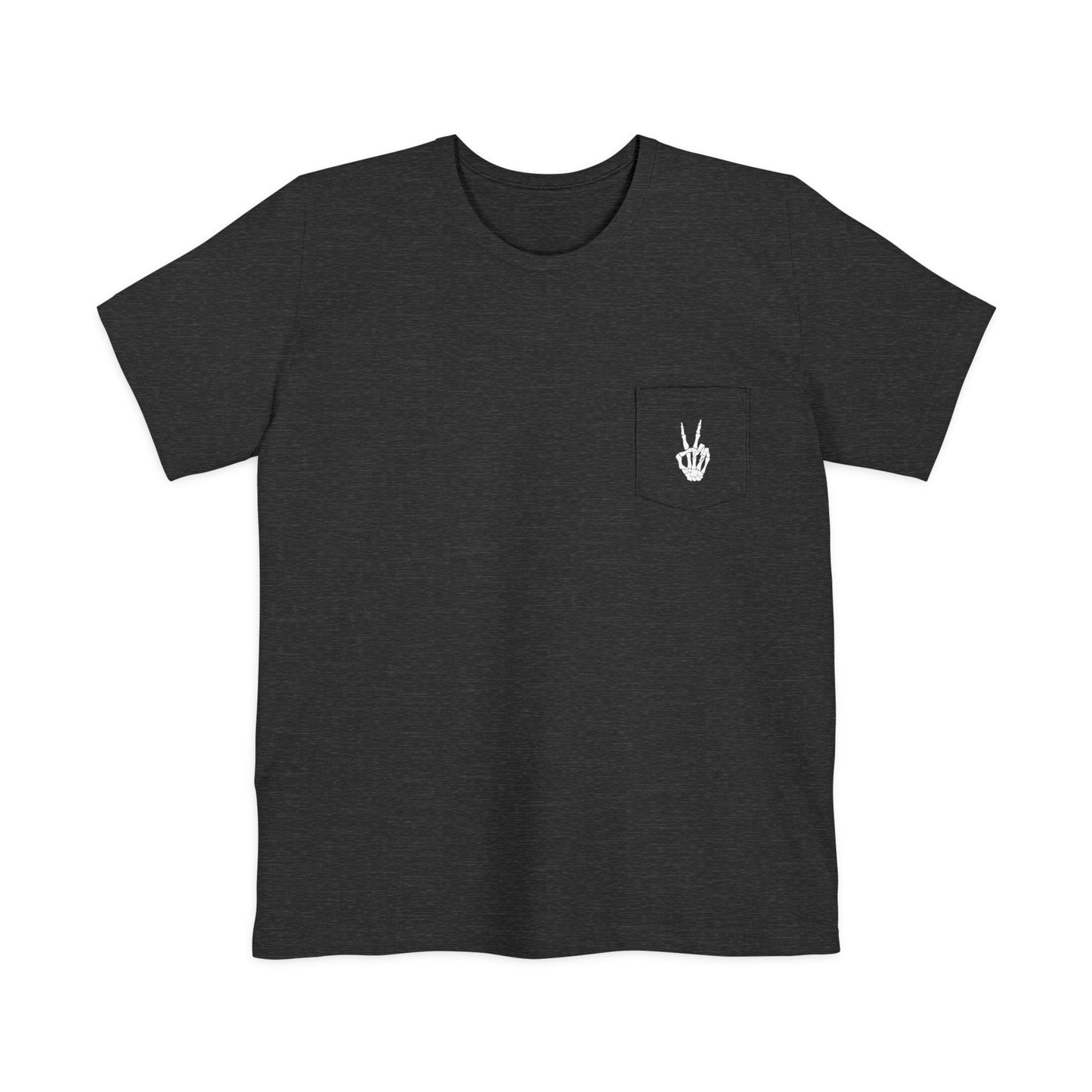 Spooky Season Dancing Skeletons Pocket Tee – Unisex Airlume Cotton