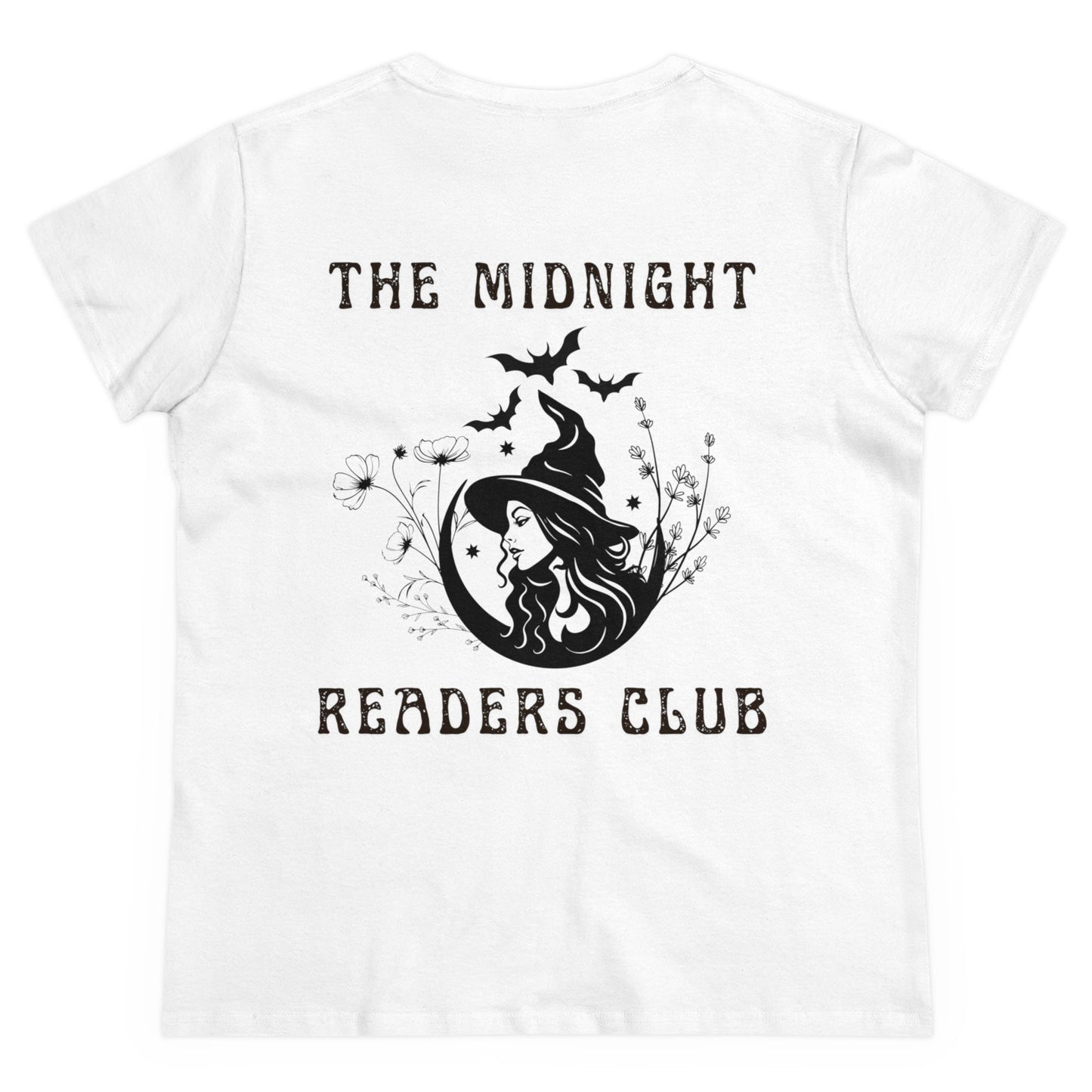 Midnight Readers Club T-shirt – Semi-Fitted, 100% Cotton