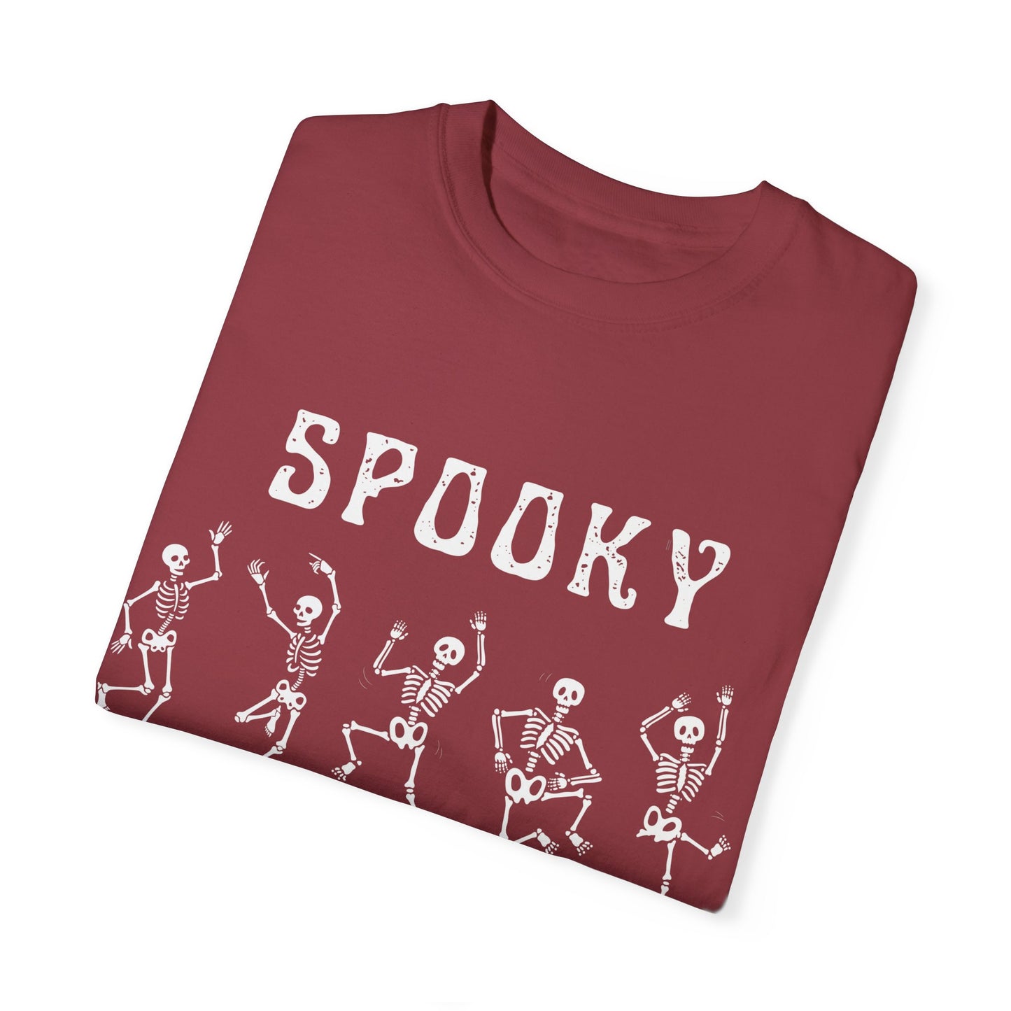 Spooky Season Dancing Skeletons T-Shirt – Comfort Colors 1717