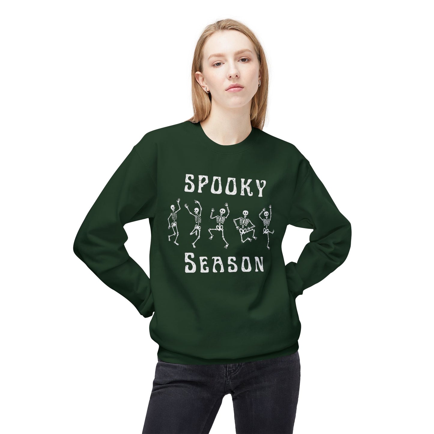 Spooky Season Unisex Sweatshirt – Cozy Comfort with Eco-Friendly Style