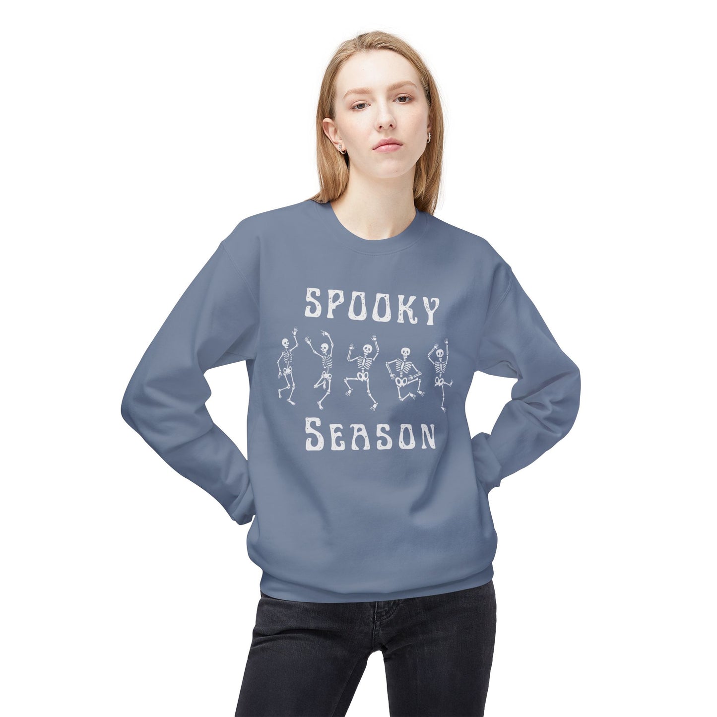 Spooky Season Unisex Sweatshirt – Cozy Comfort with Eco-Friendly Style