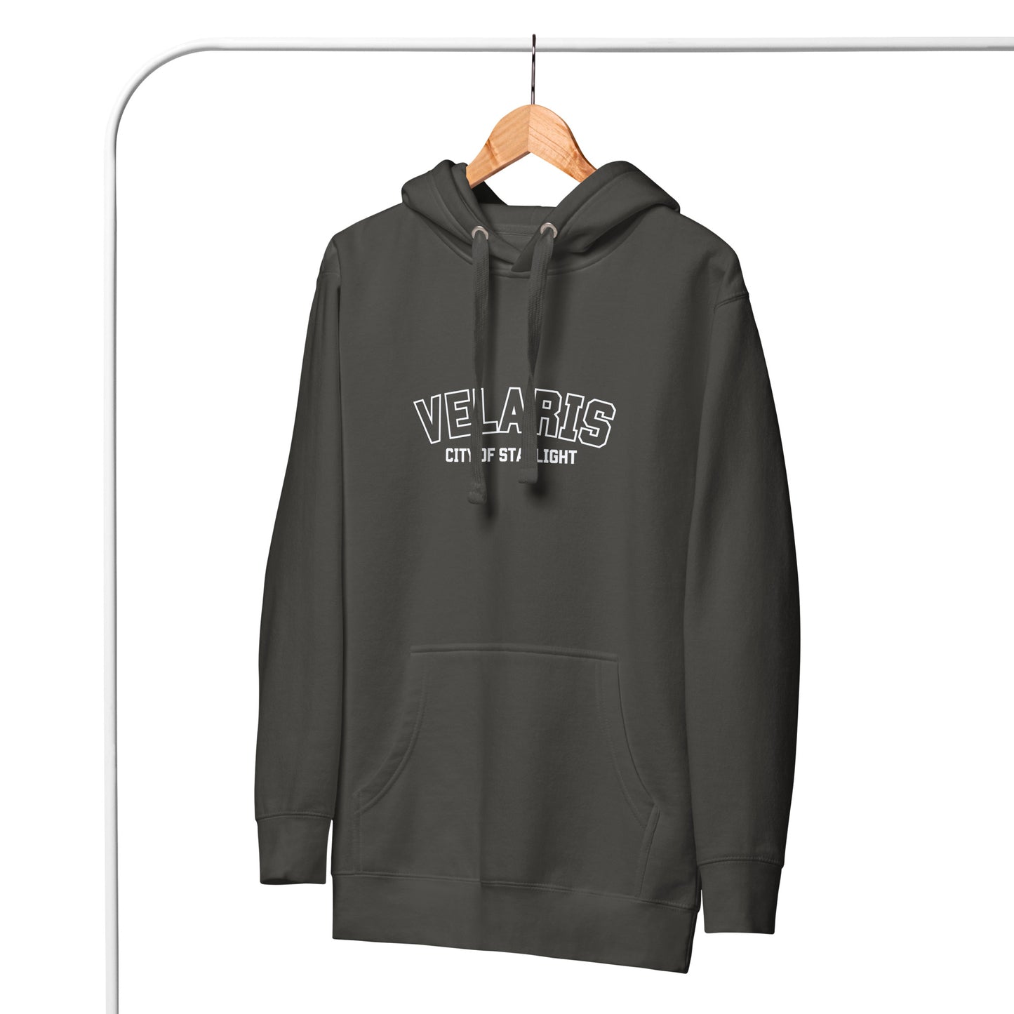 Velaris City of Starlight Collegiate Style Embroidered Hoodie