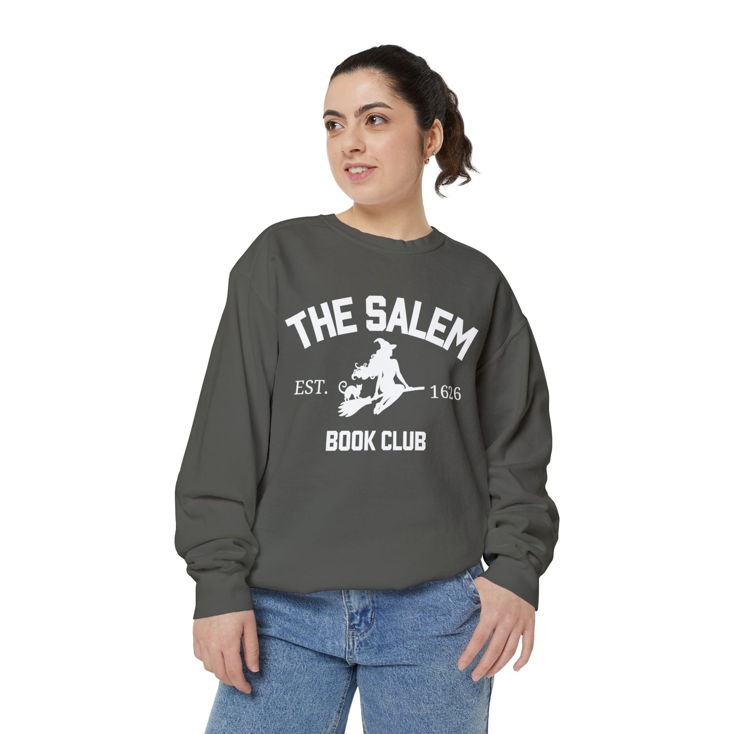 Salem Book Club Sweatshirt – Unisex, Garment-Dyed Comfort