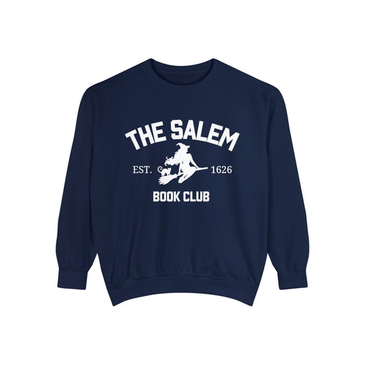 Salem Book Club Sweatshirt – Unisex, Garment-Dyed Comfort