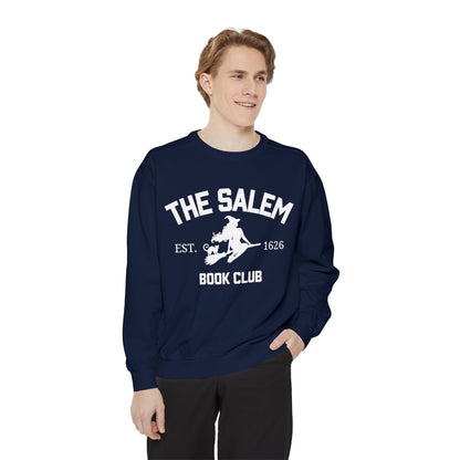 Salem Book Club Sweatshirt – Unisex, Garment-Dyed Comfort