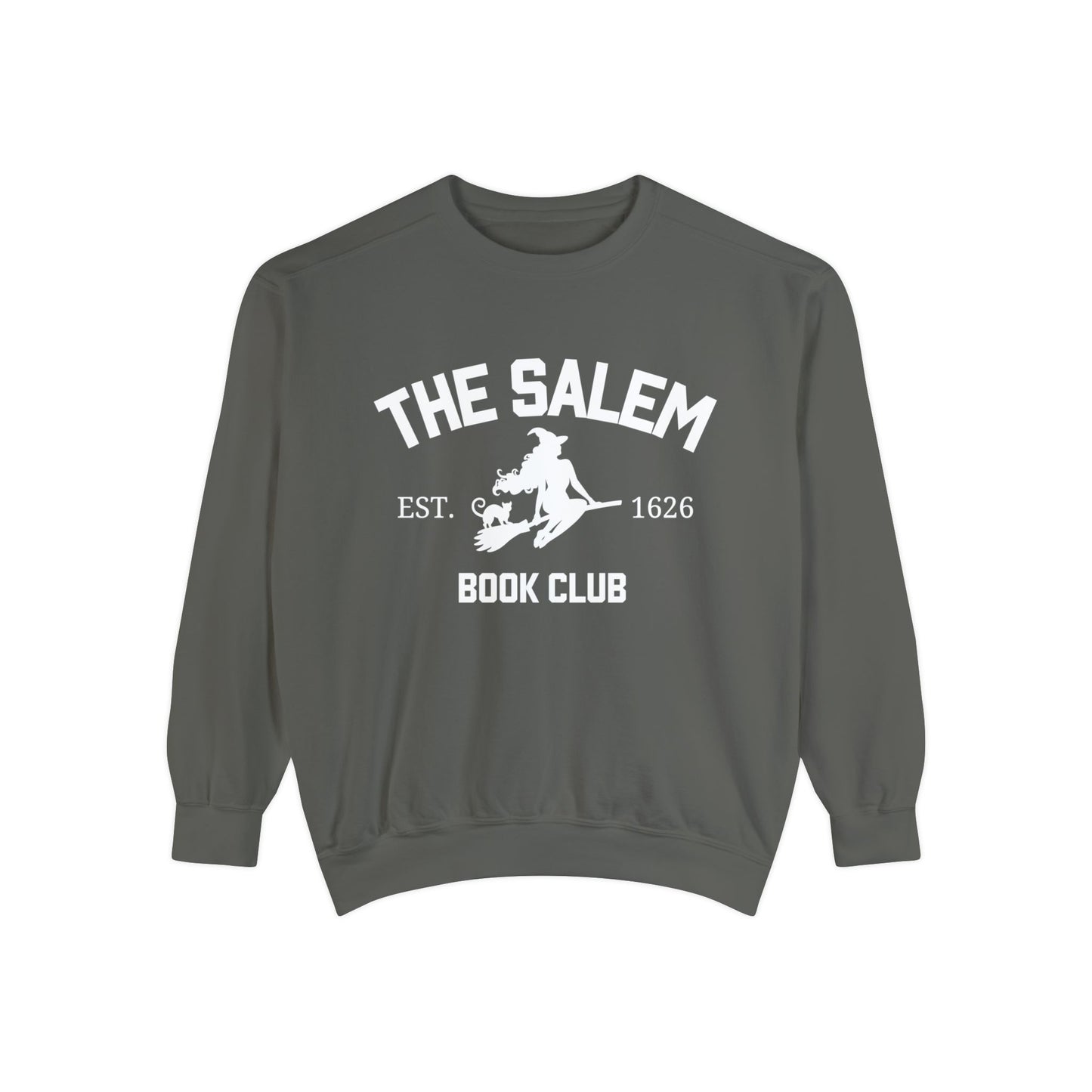 Salem Book Club Sweatshirt – Unisex, Garment-Dyed Comfort