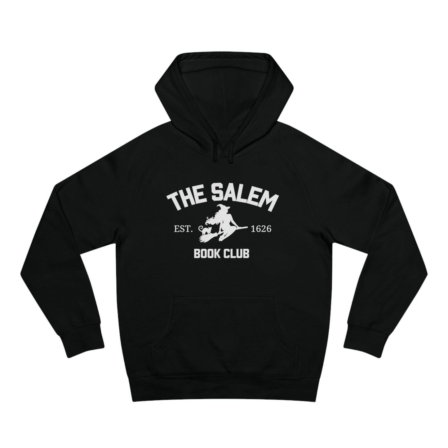 Salem Book Club Hoodie – Unisex Supply Hoodie, Cozy Comfort with Witchy Vibes